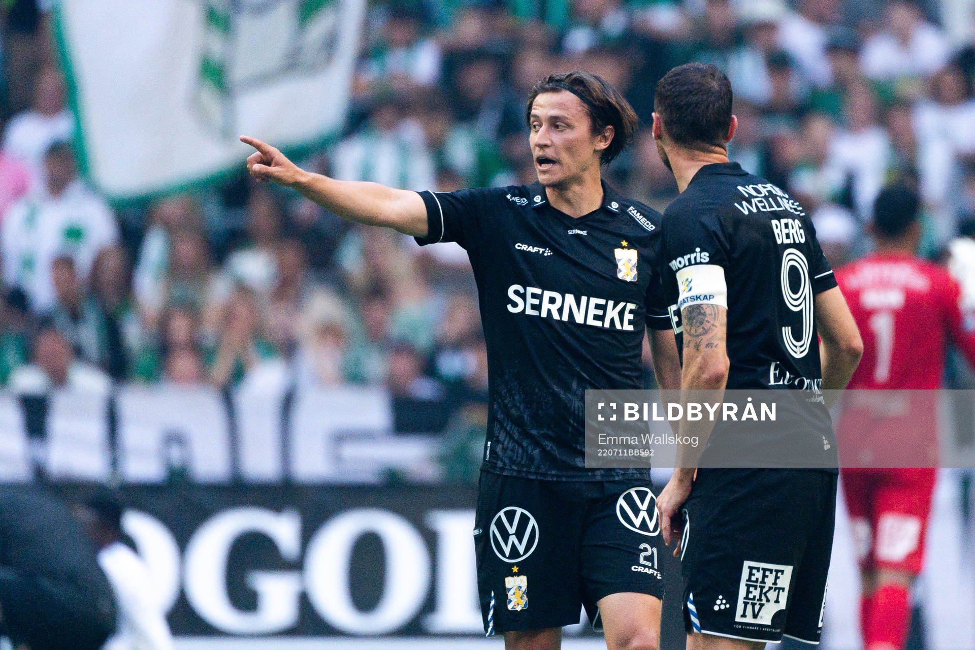IFK Göteborgs Simon Thern och Marcus Berg