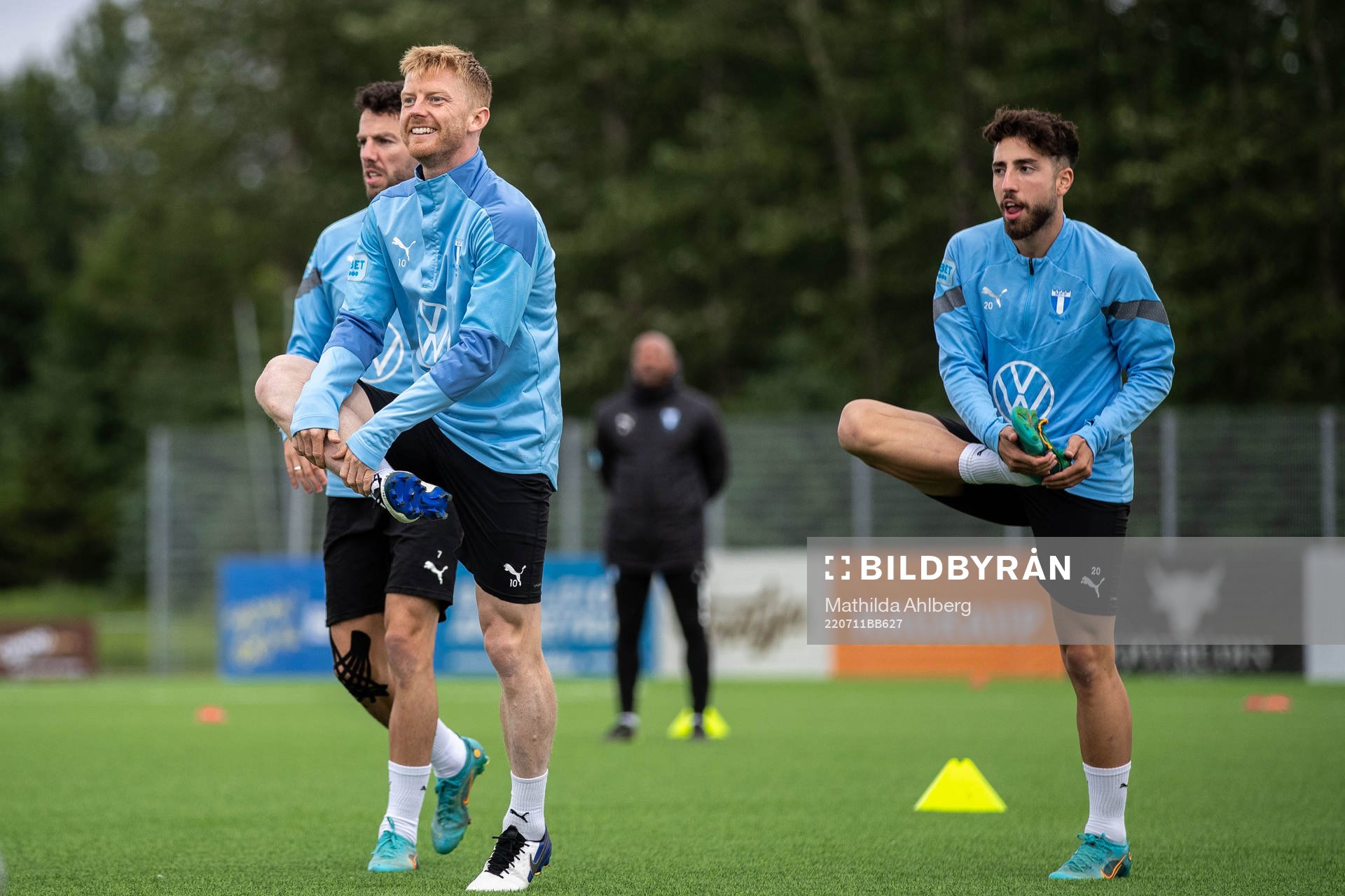 Anders Christiansen and Moustafa Zeidan