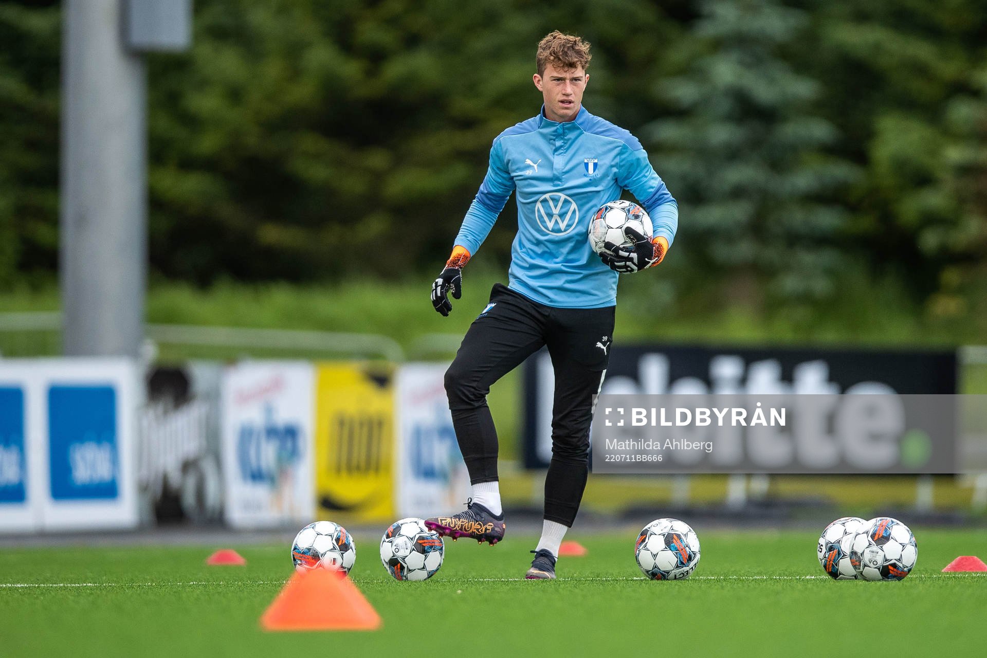Goalkeeper Viktor Andersson