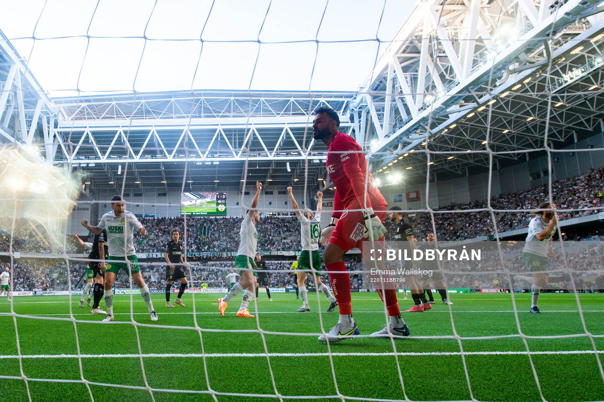 Hammarbys Jeppe Andersen, Gustav Ludwigson, Joel Nilsson