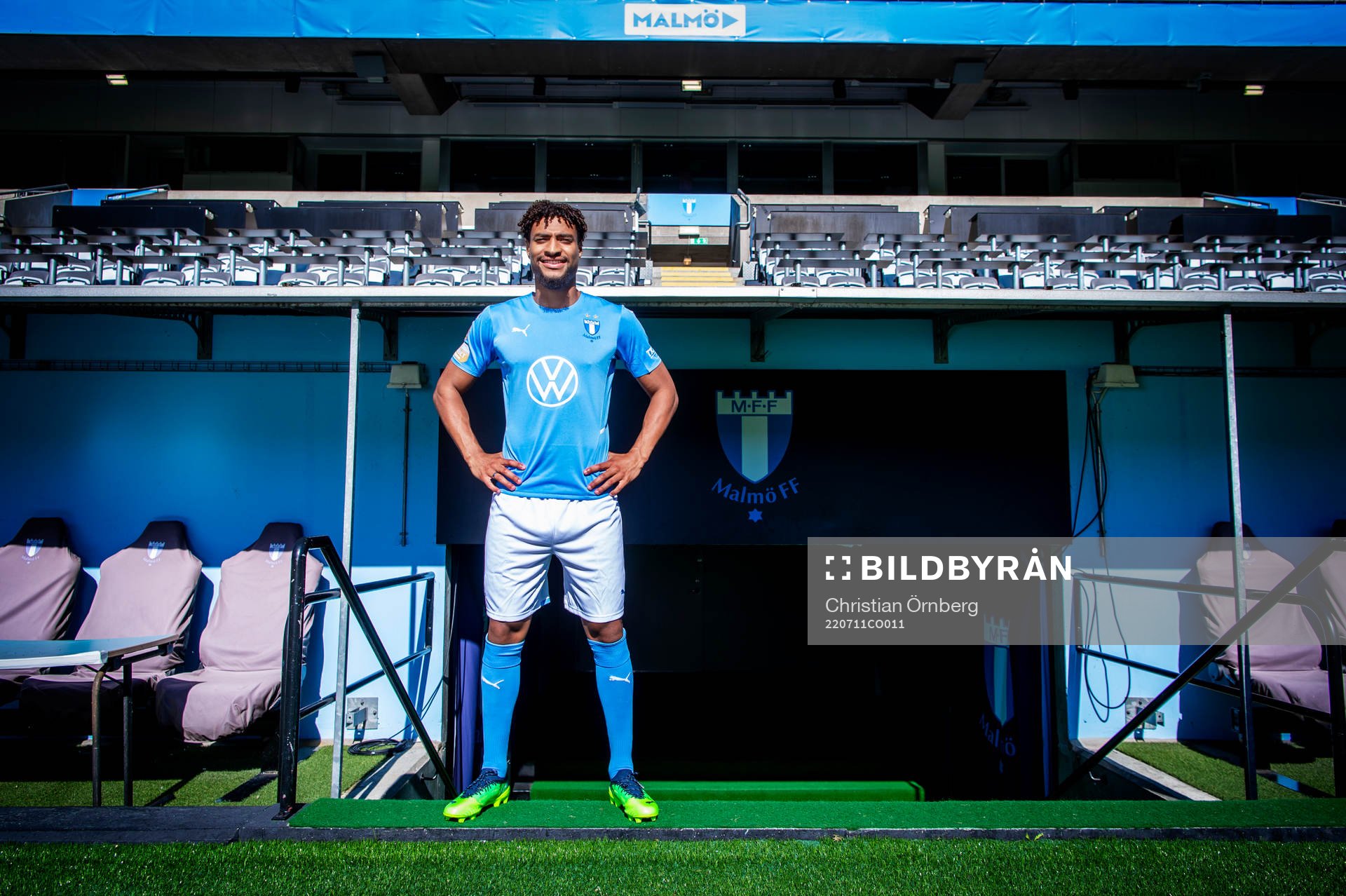 Malmö FF presenterar Joseph Ceesay som ny spelare