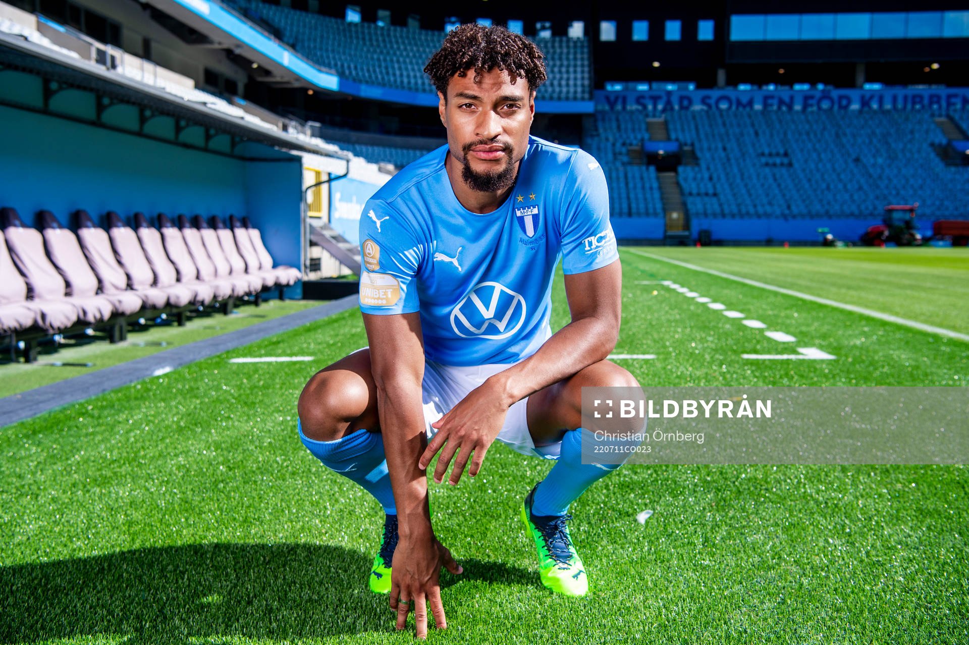 Malmö FF presenterar Joseph Ceesay som ny spelare