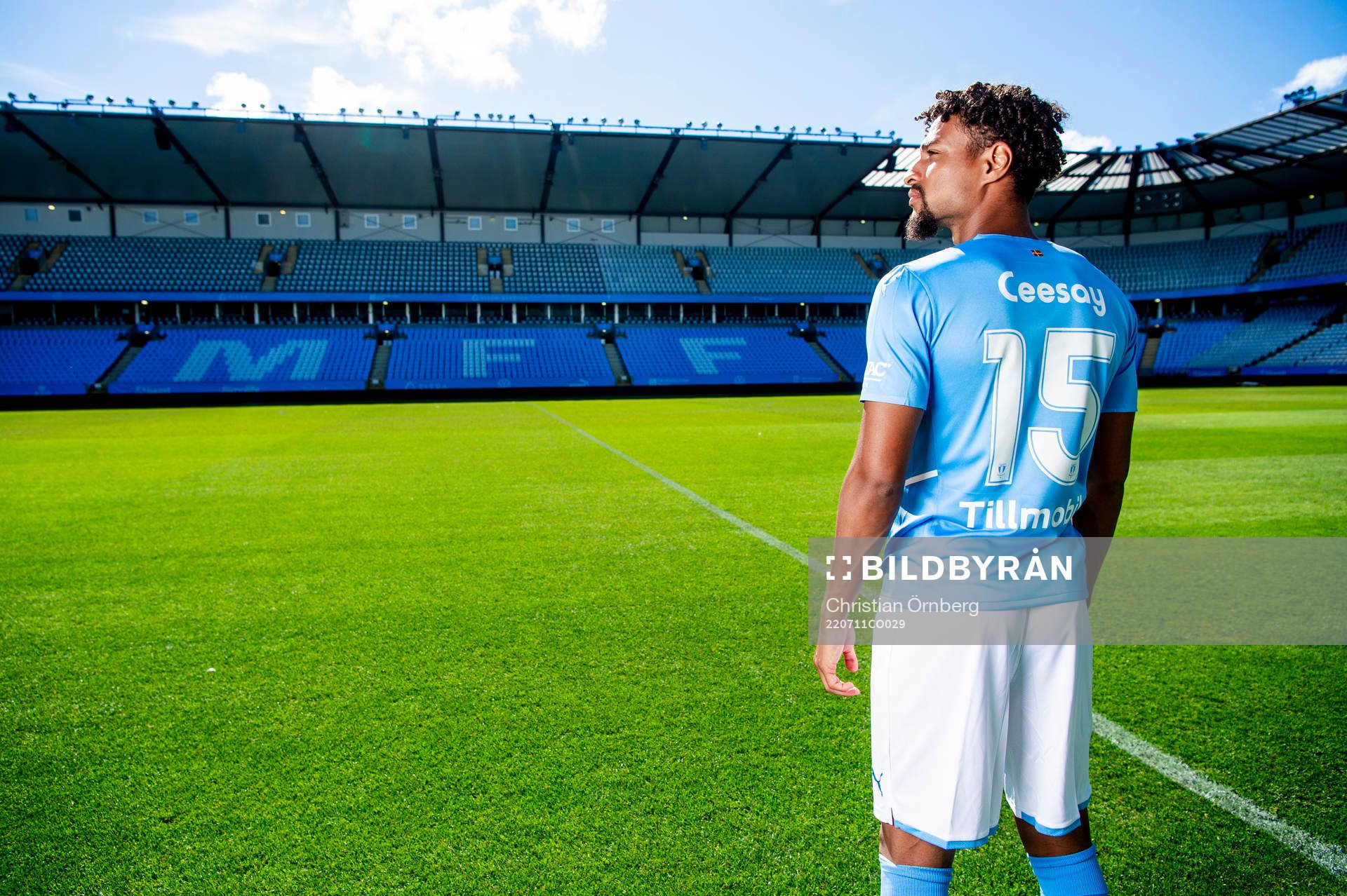 Malmö FF presenterar Joseph Ceesay som ny spelare