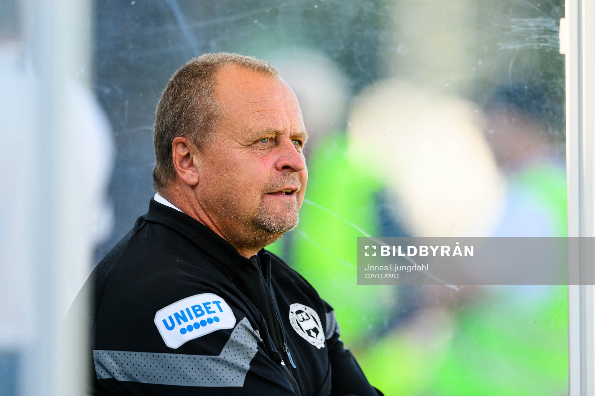 Värnamos assisterande tränare Jonas Thern före