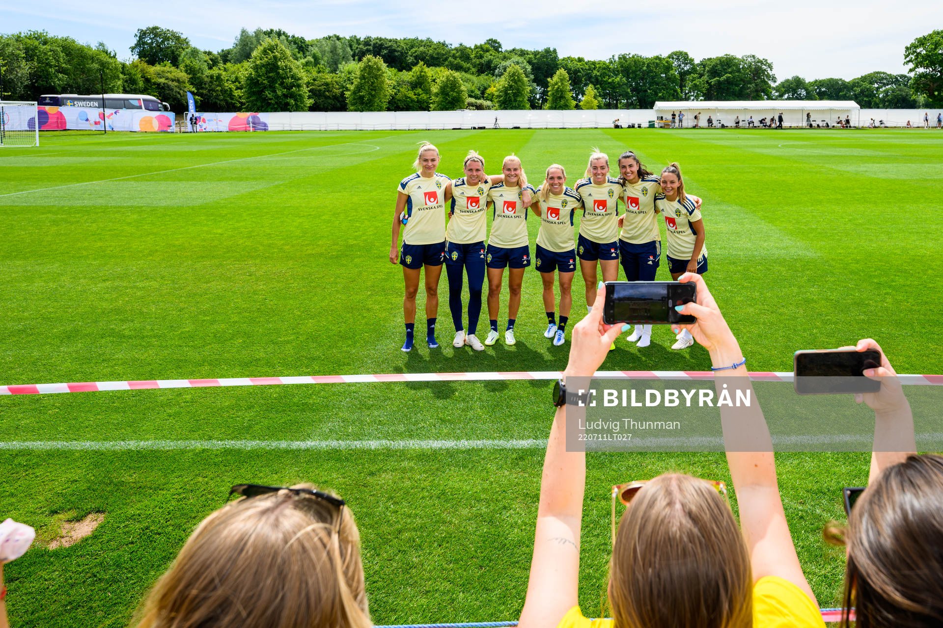 Amanda Nilden, Fridolina Rolfö, Olivia Schough, goalkeeper