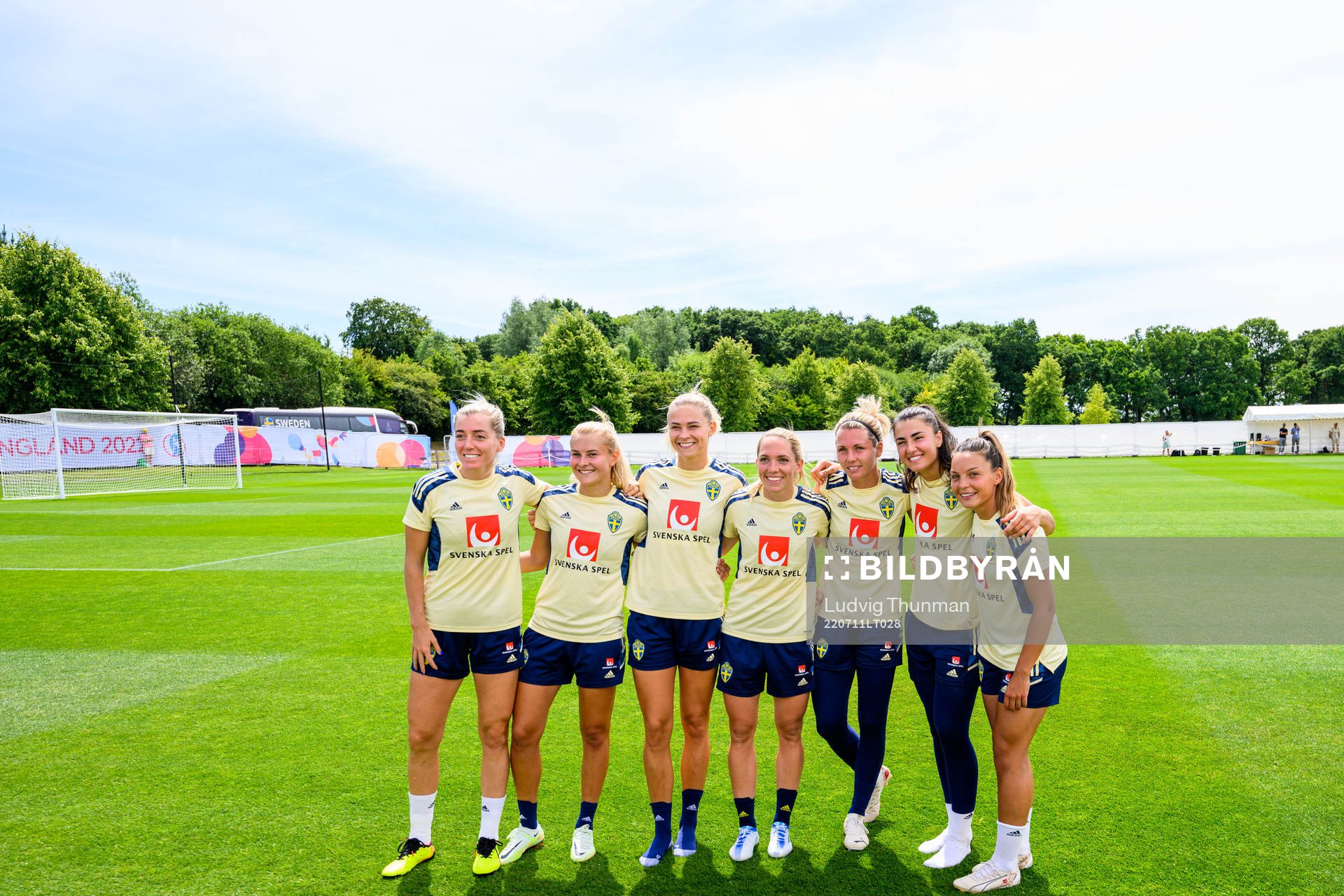 Linda Sembrant, Amanda Nilden, Fridolina Rolfö, goalkeeper