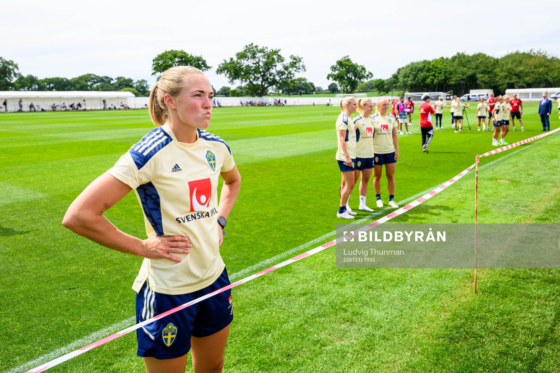 Magdalena Eriksson of the Swedish women's national football
