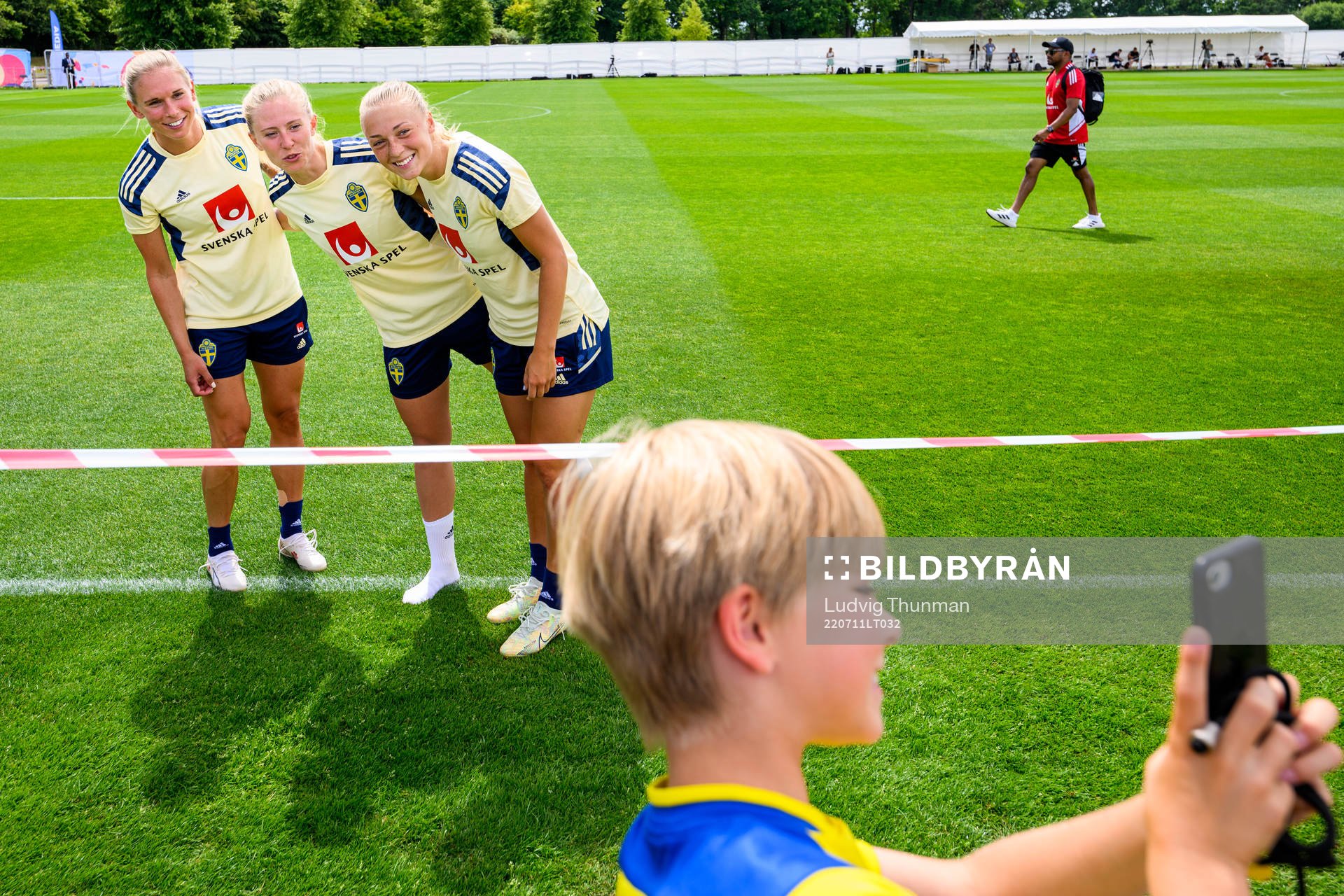 Jonna Andersson, Rebecka Blomqvist and Hanna Bennison of