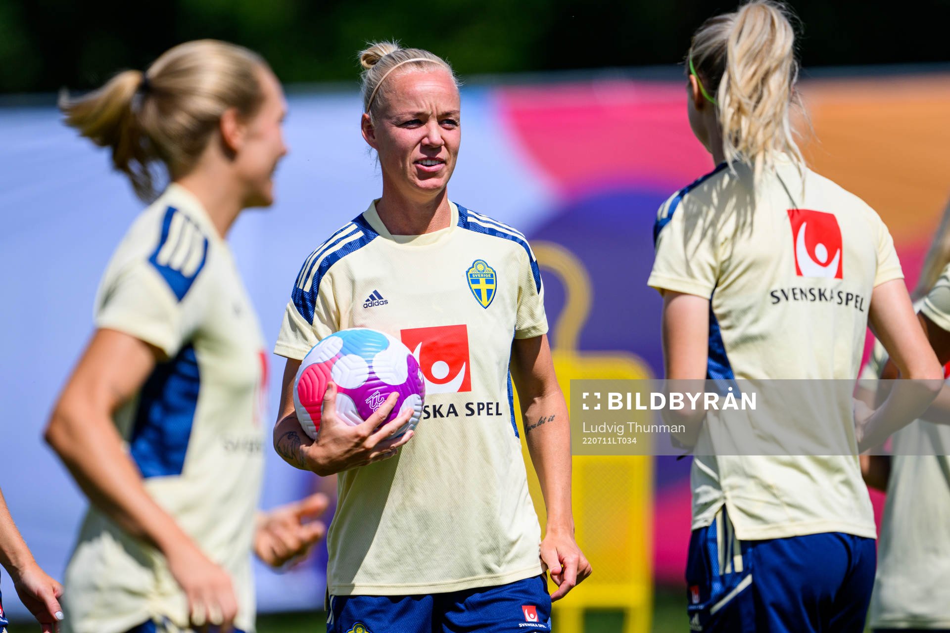 Caroline Seger of the Swedish women's national football