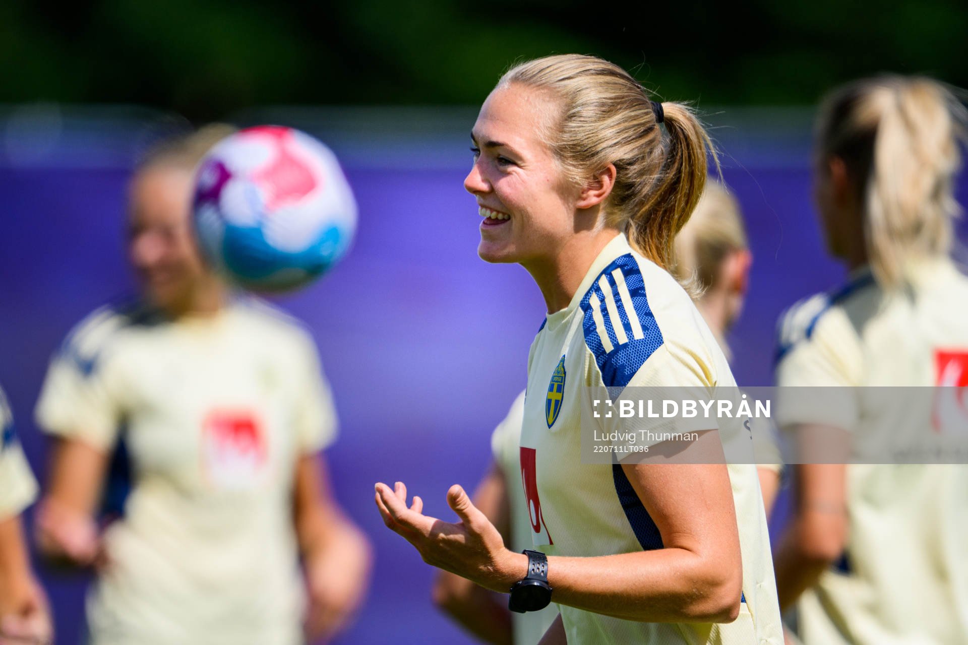 Magdalena Eriksson of the Swedish women's national football
