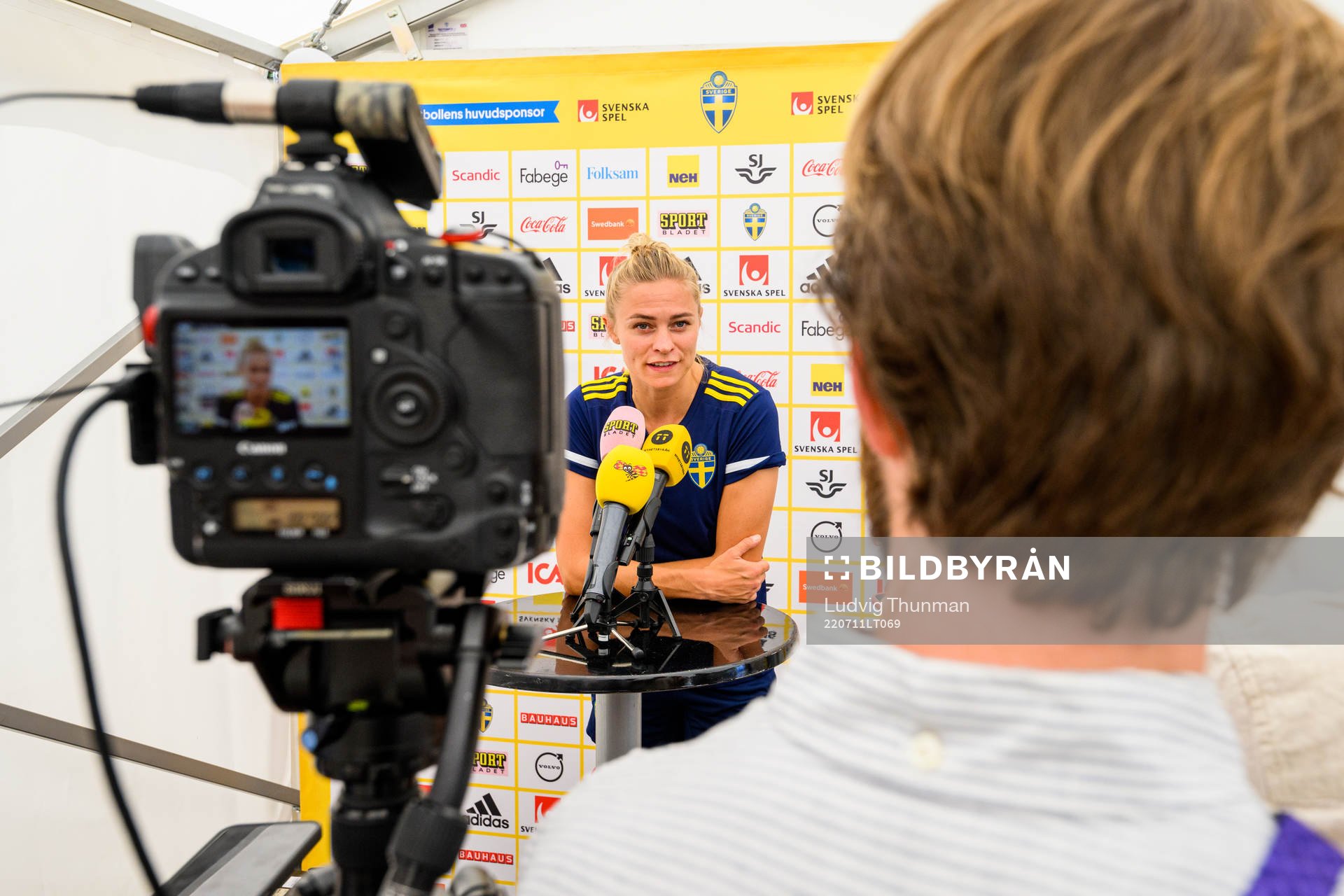 Fridolina Rolfö of the Swedish women's national football