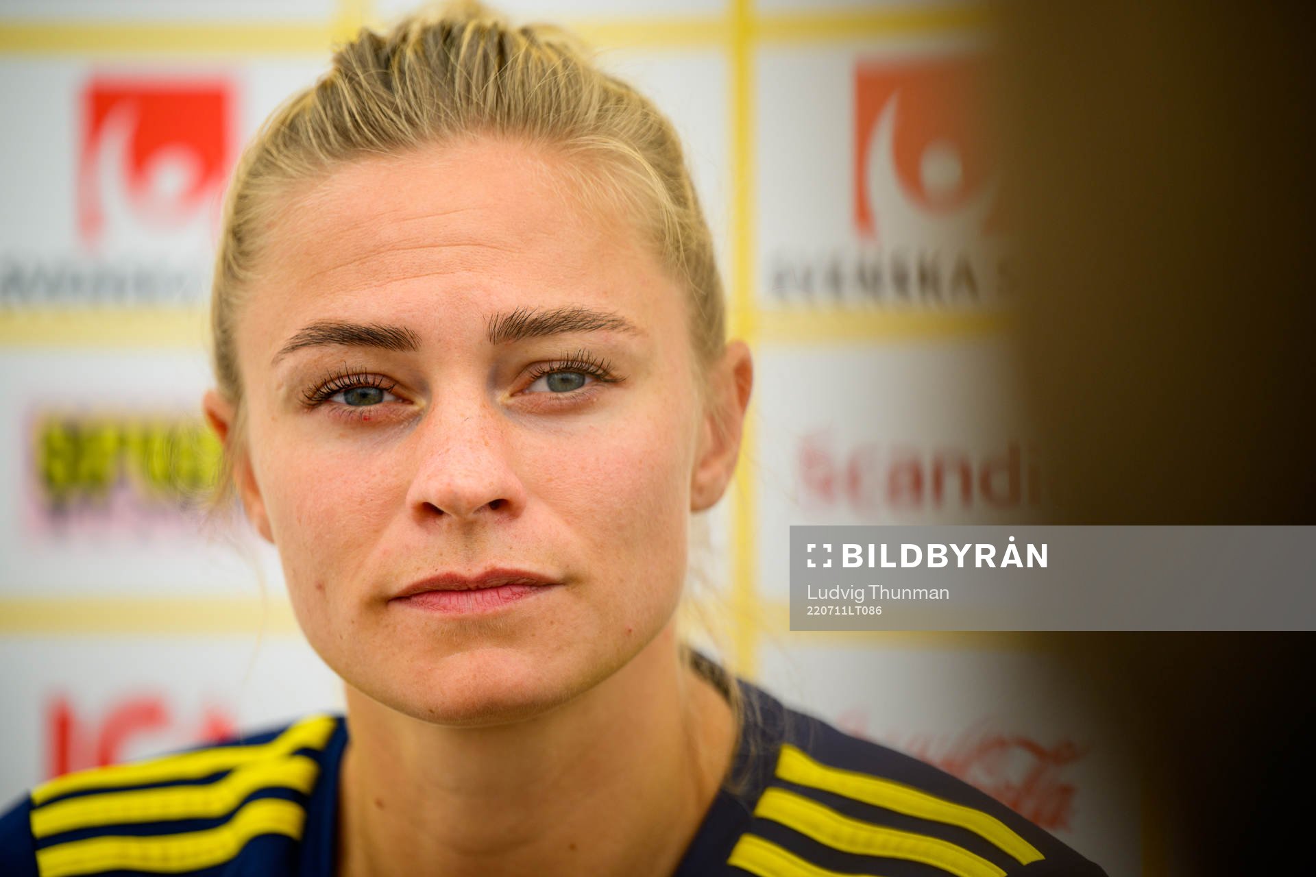 Fridolina Rolfö of the Swedish women's national football