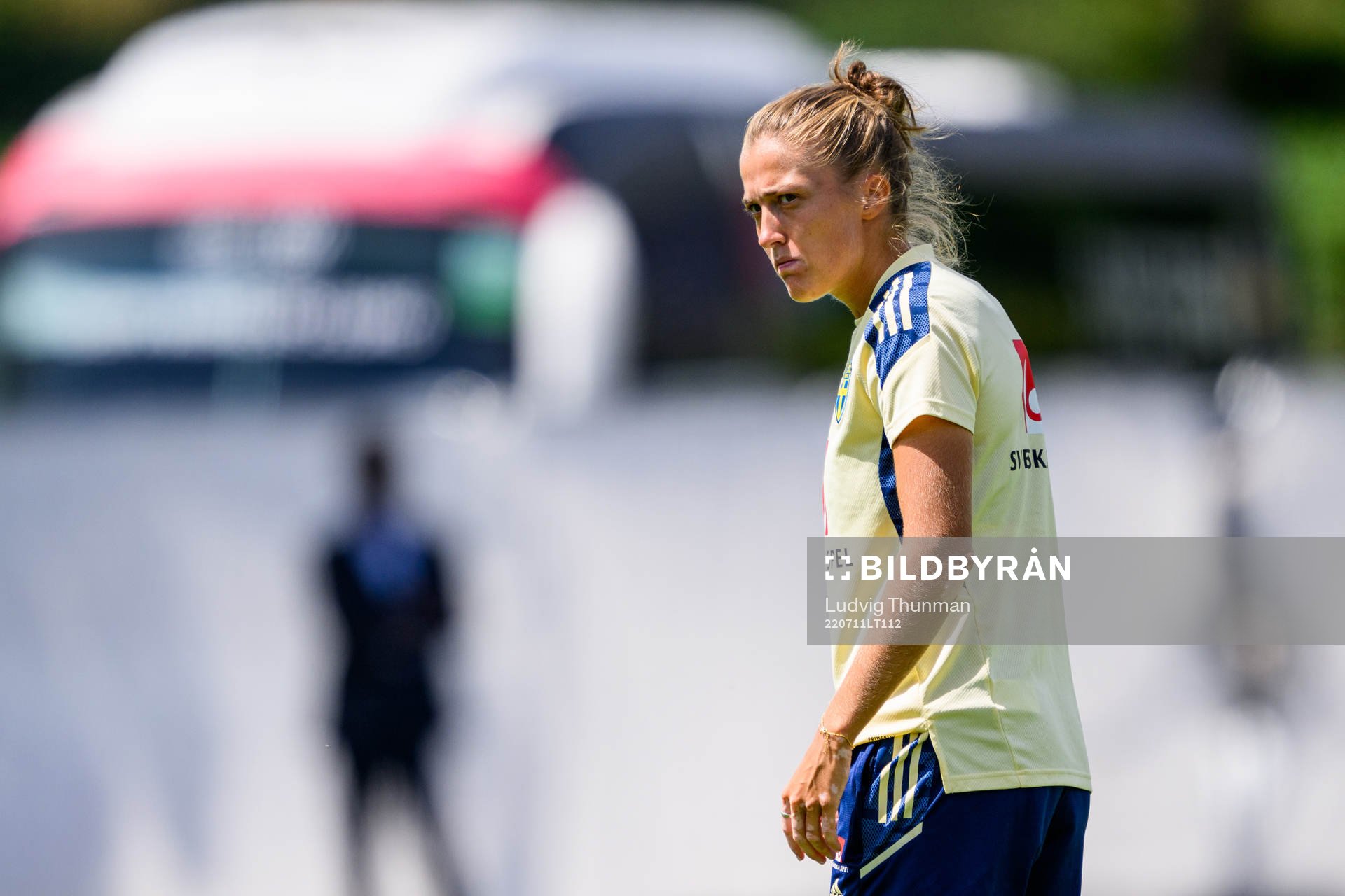 Filippa Angeldahl of the Swedish women's national football