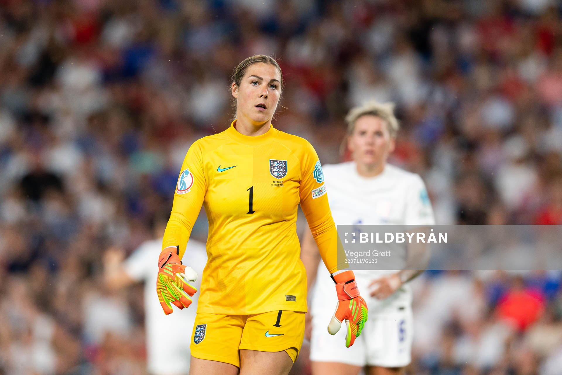 Goalkeeper Alexandra Mary Earps of England