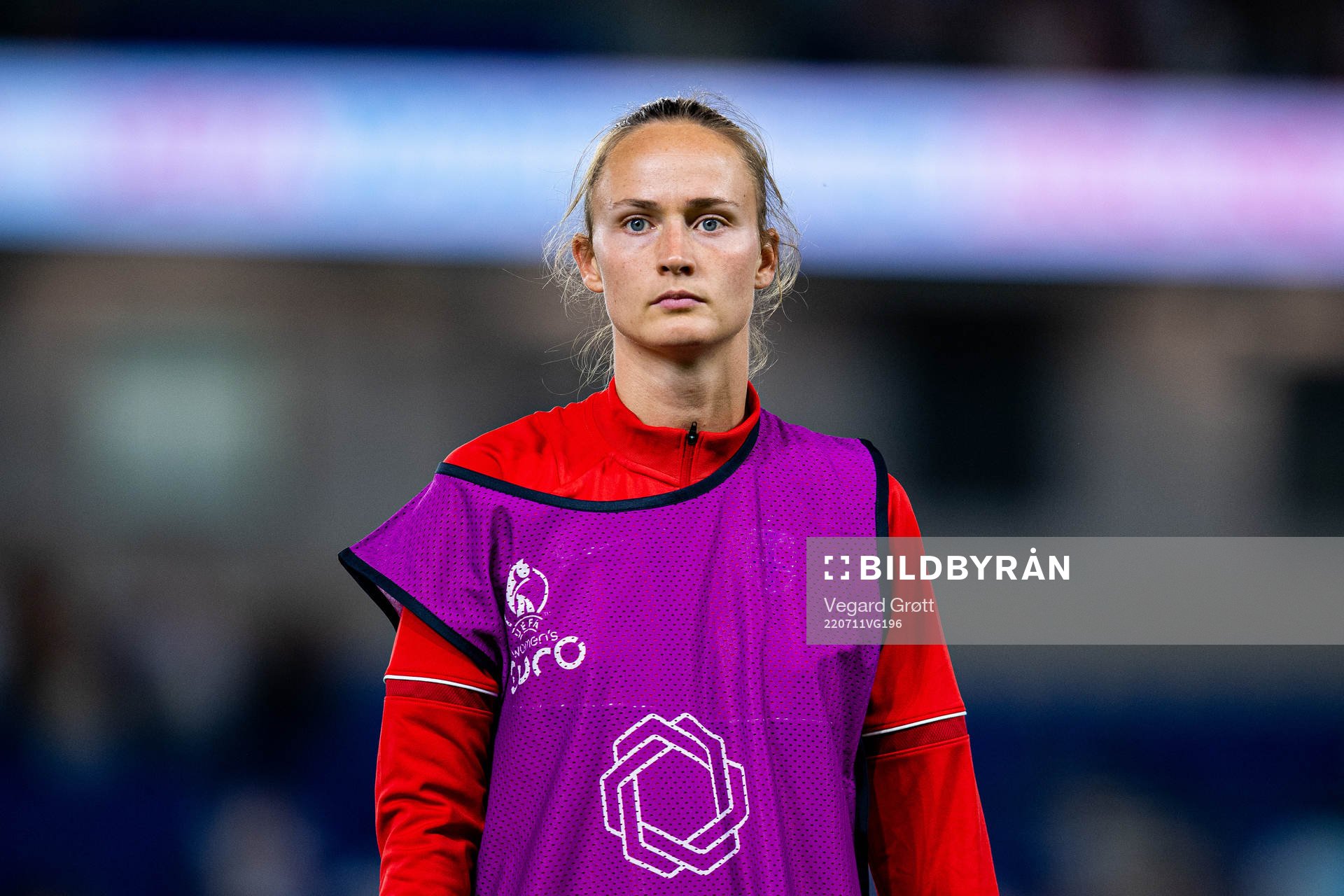 Caroline Graham Hansen of Norway looks dejected
