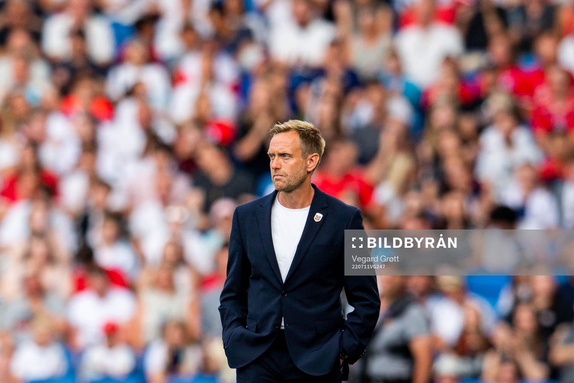Martin Sjögren, head coach of Norway
