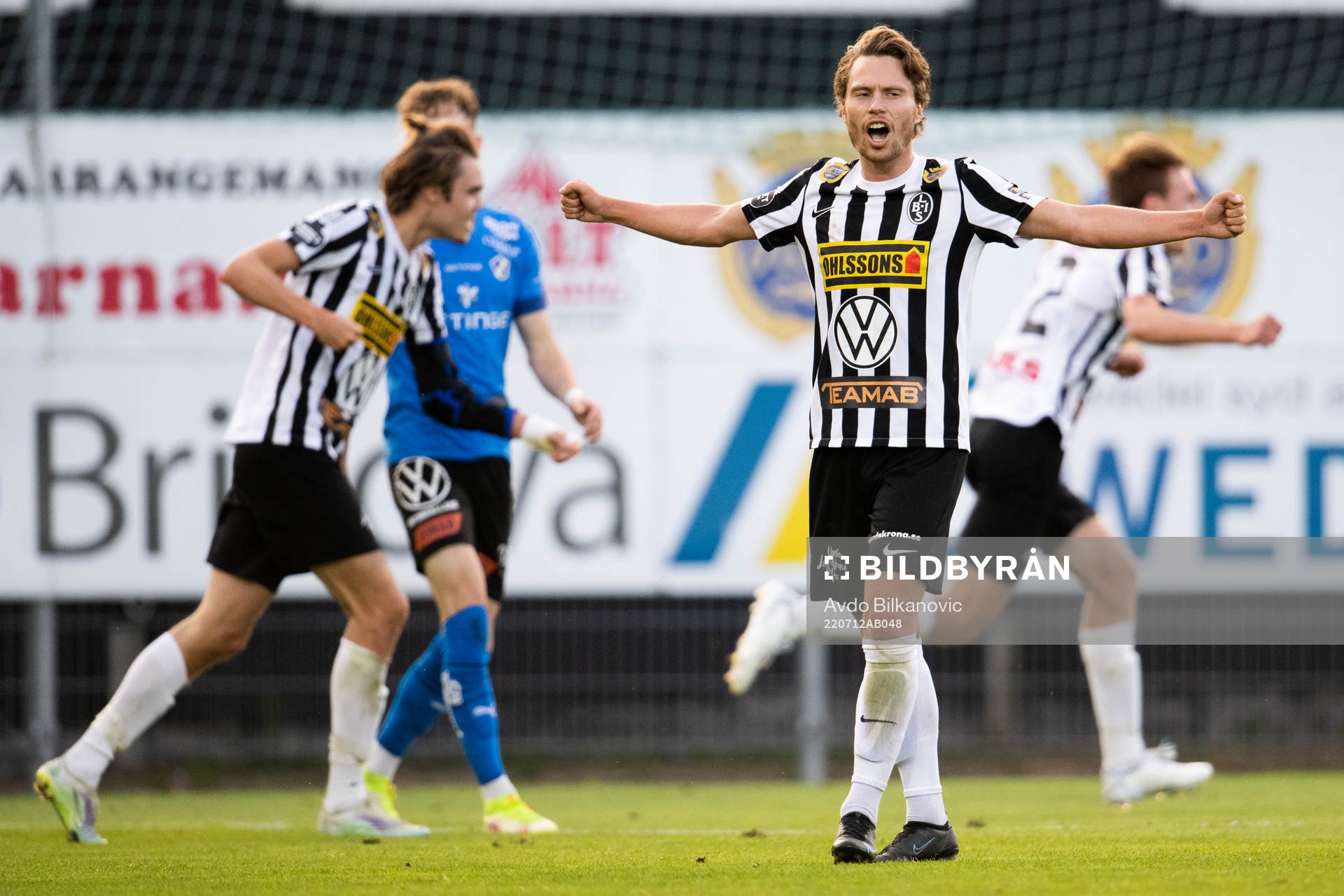 Landskronas Filip Ottosson jublar