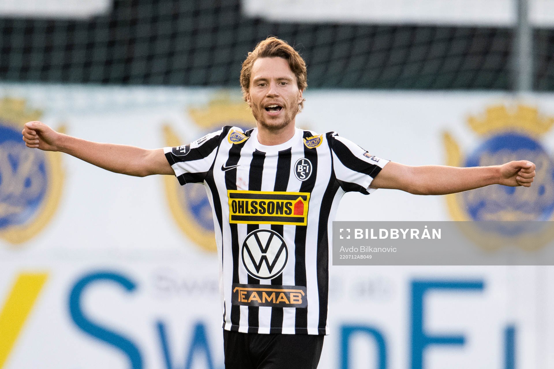 Landskronas Filip Ottosson jublar