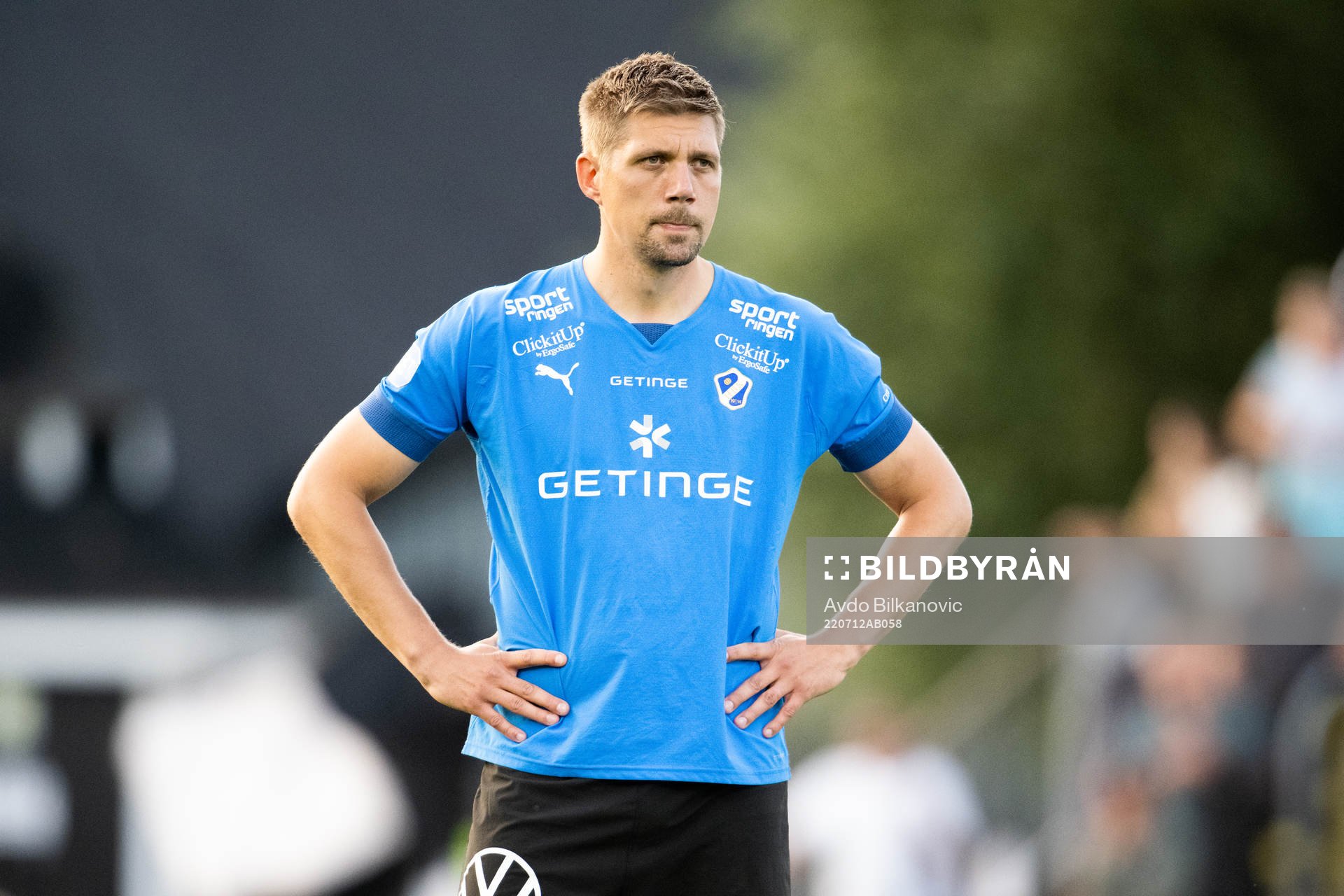 Halmstads Mikael Boman deppar