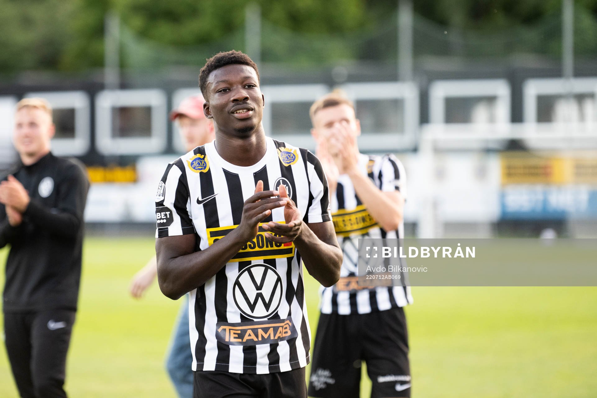 Landskronas Ousmane Diawara jublar