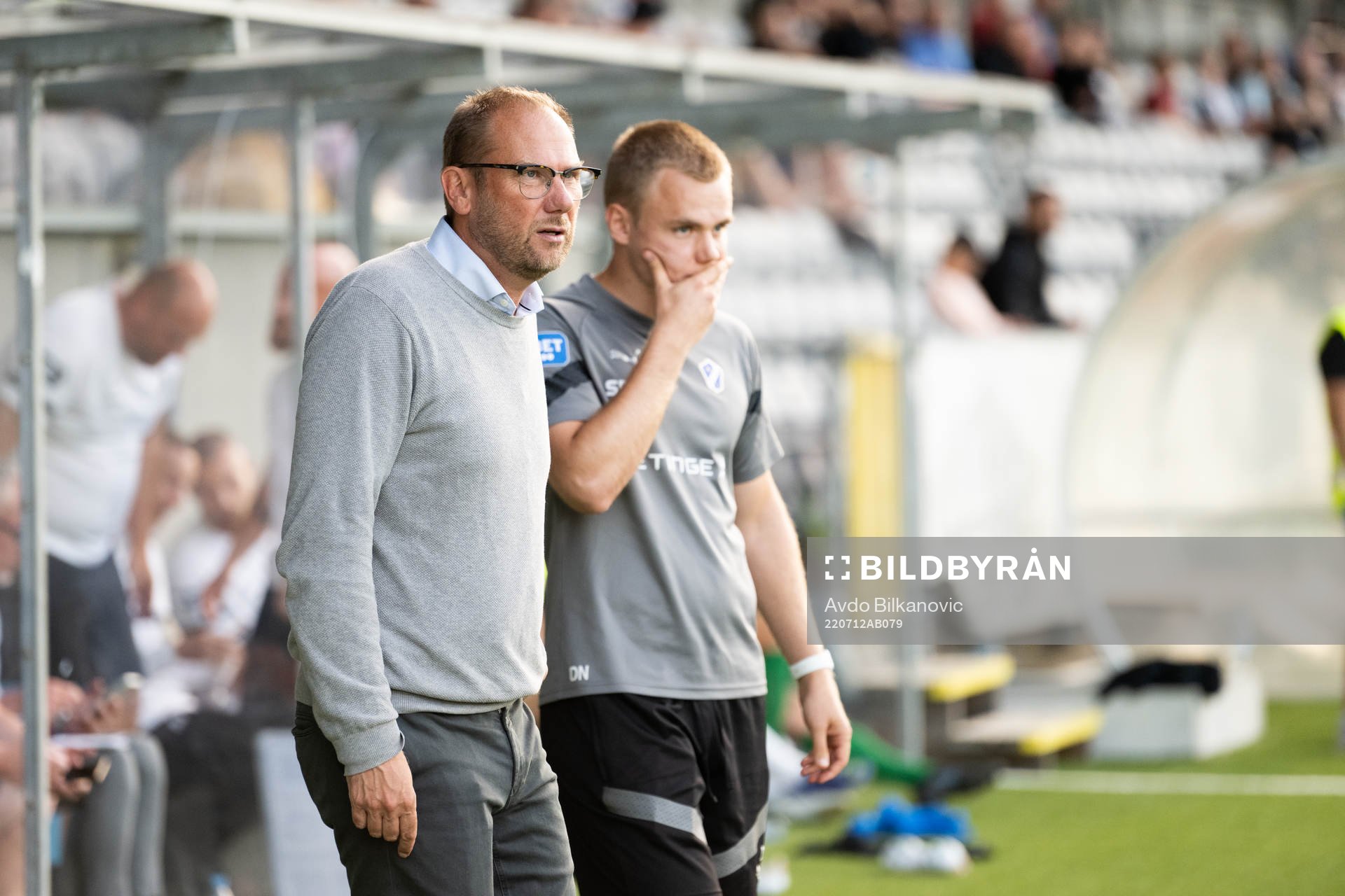 Halmstads tränare Magnus Haglund
