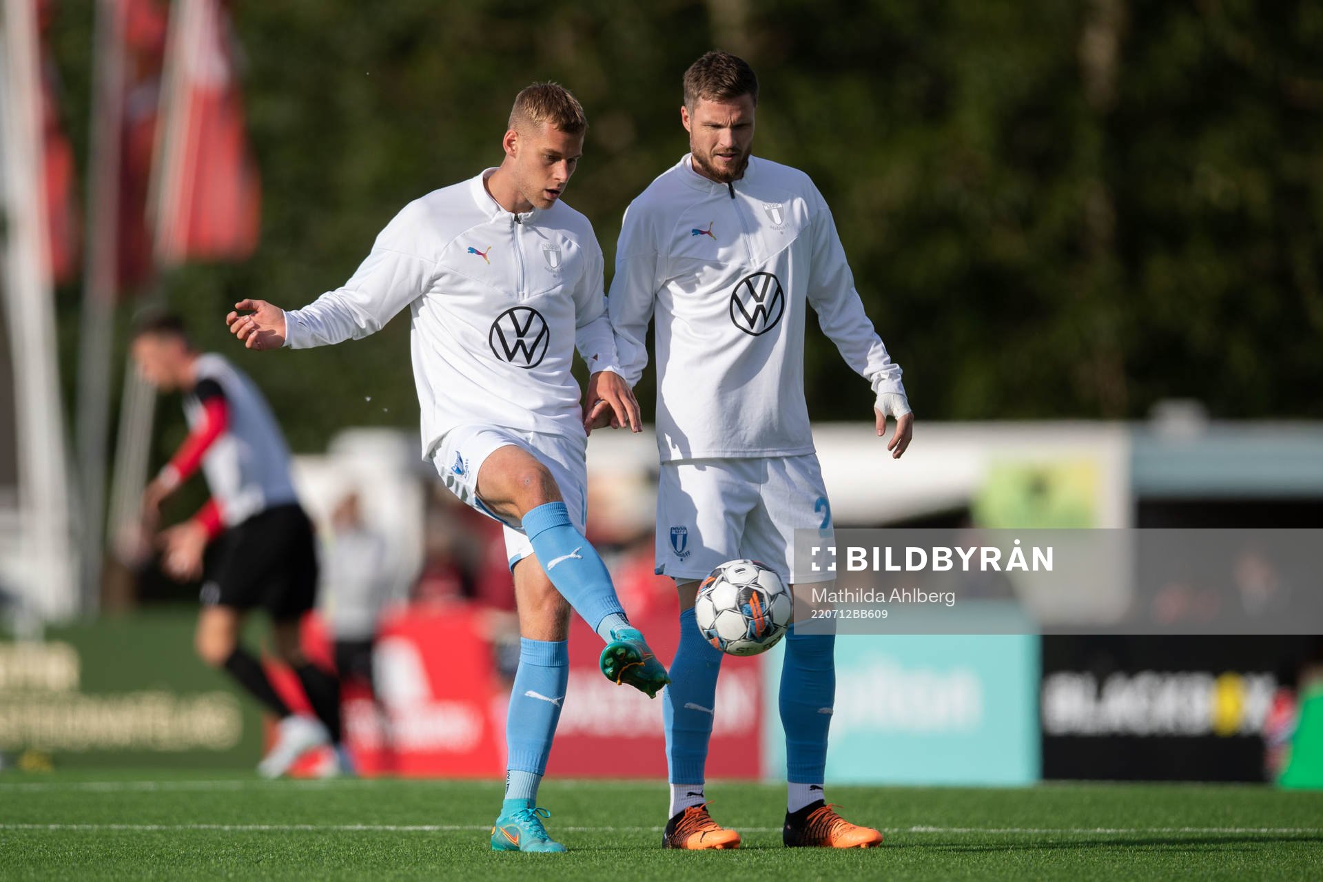 Felix Beijmo and Eric Larsson of Malmö FF