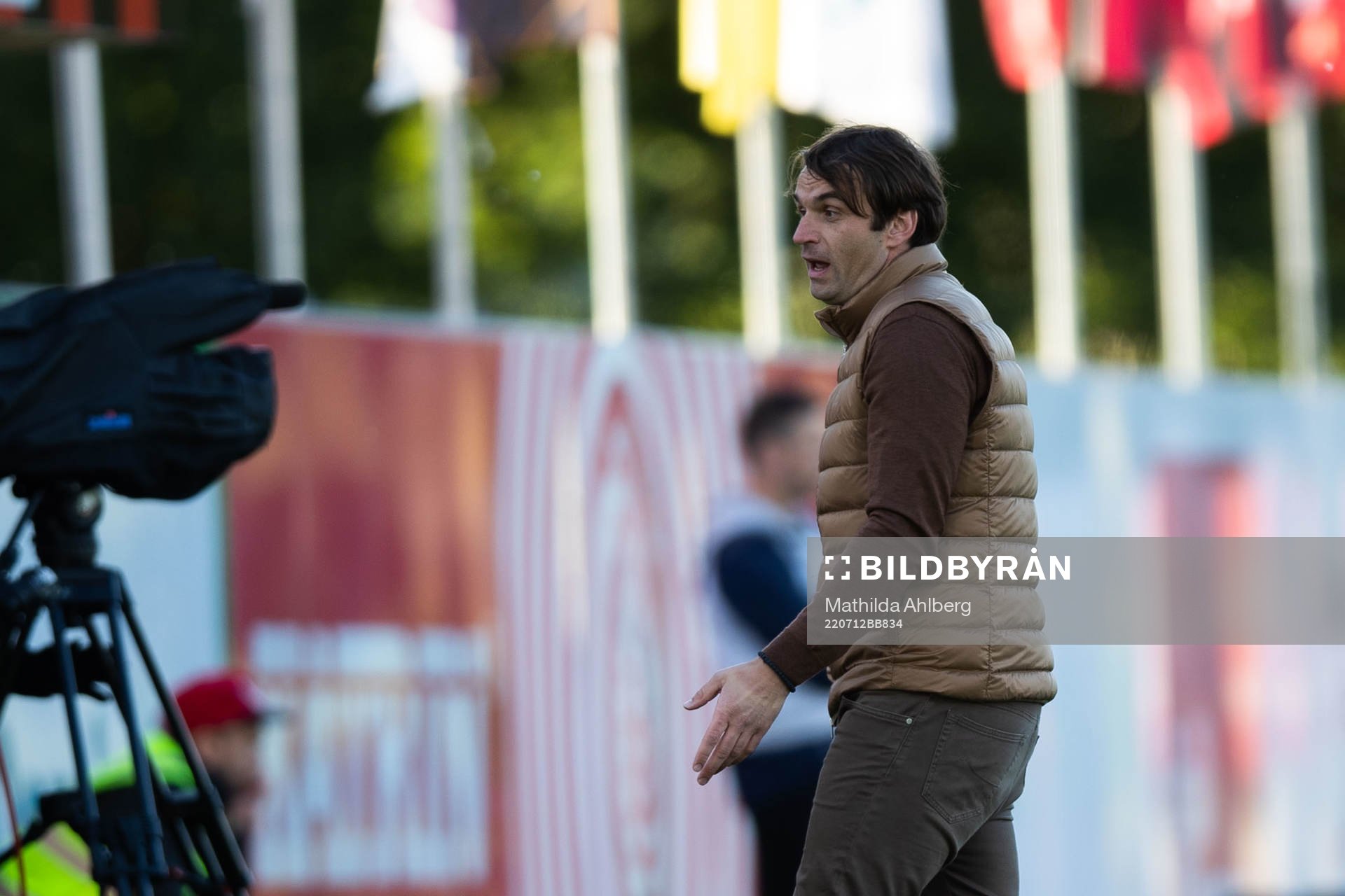 Milos Milojevic, head coach of Malmö FF
