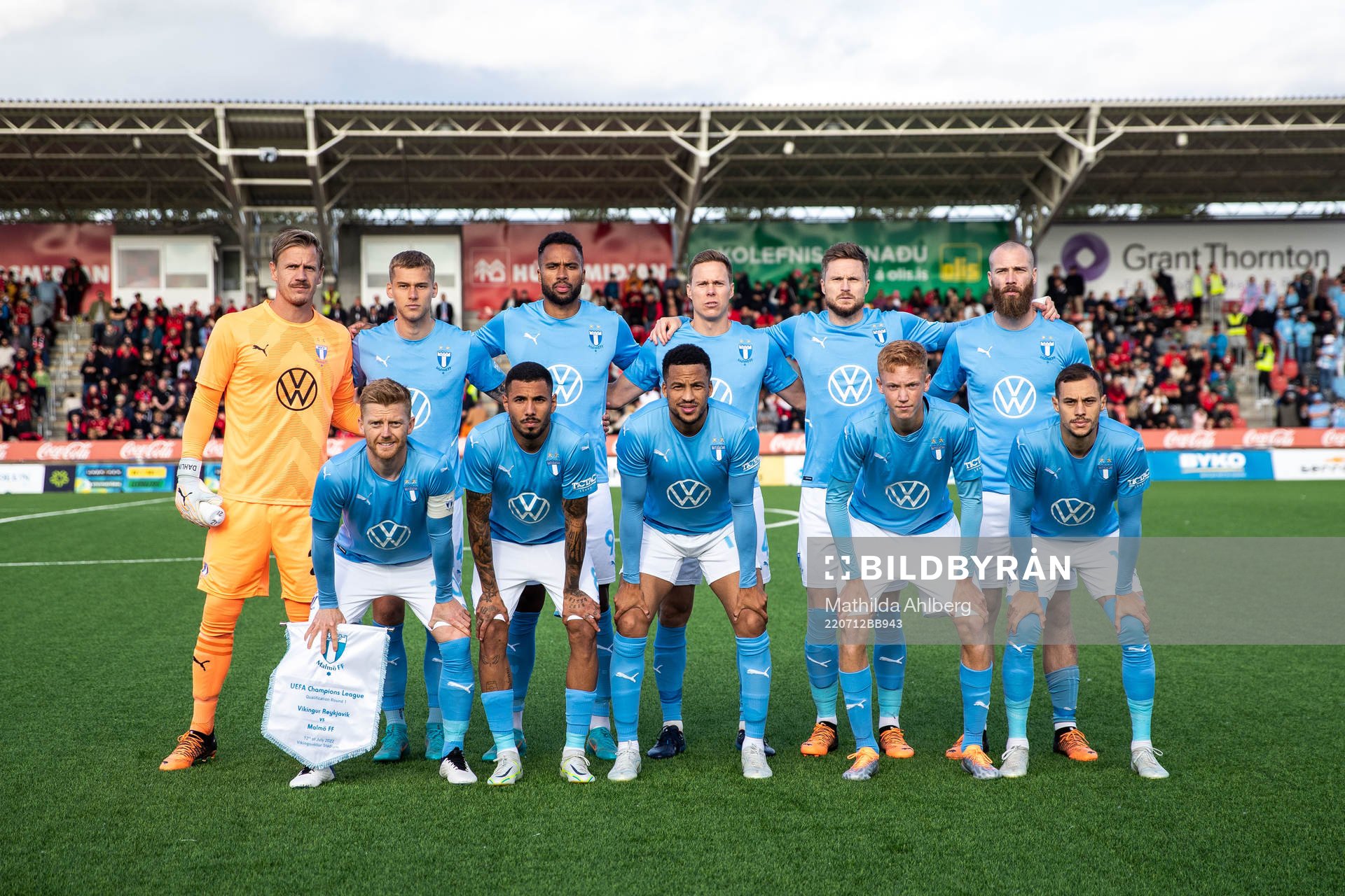 The starting elev of Malmö FF