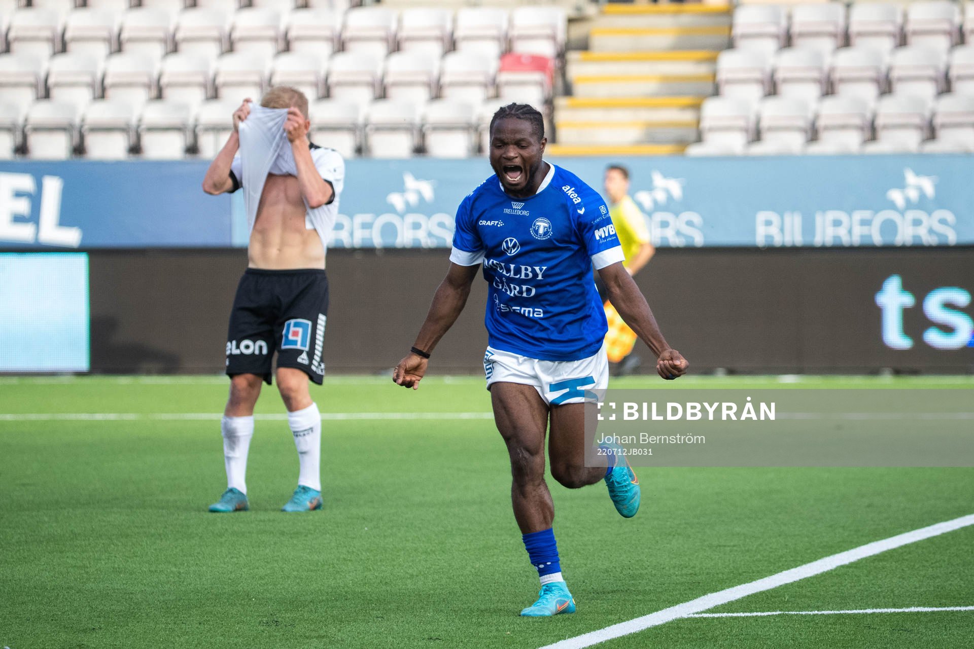 Trelleborgs Henry Offia jublar