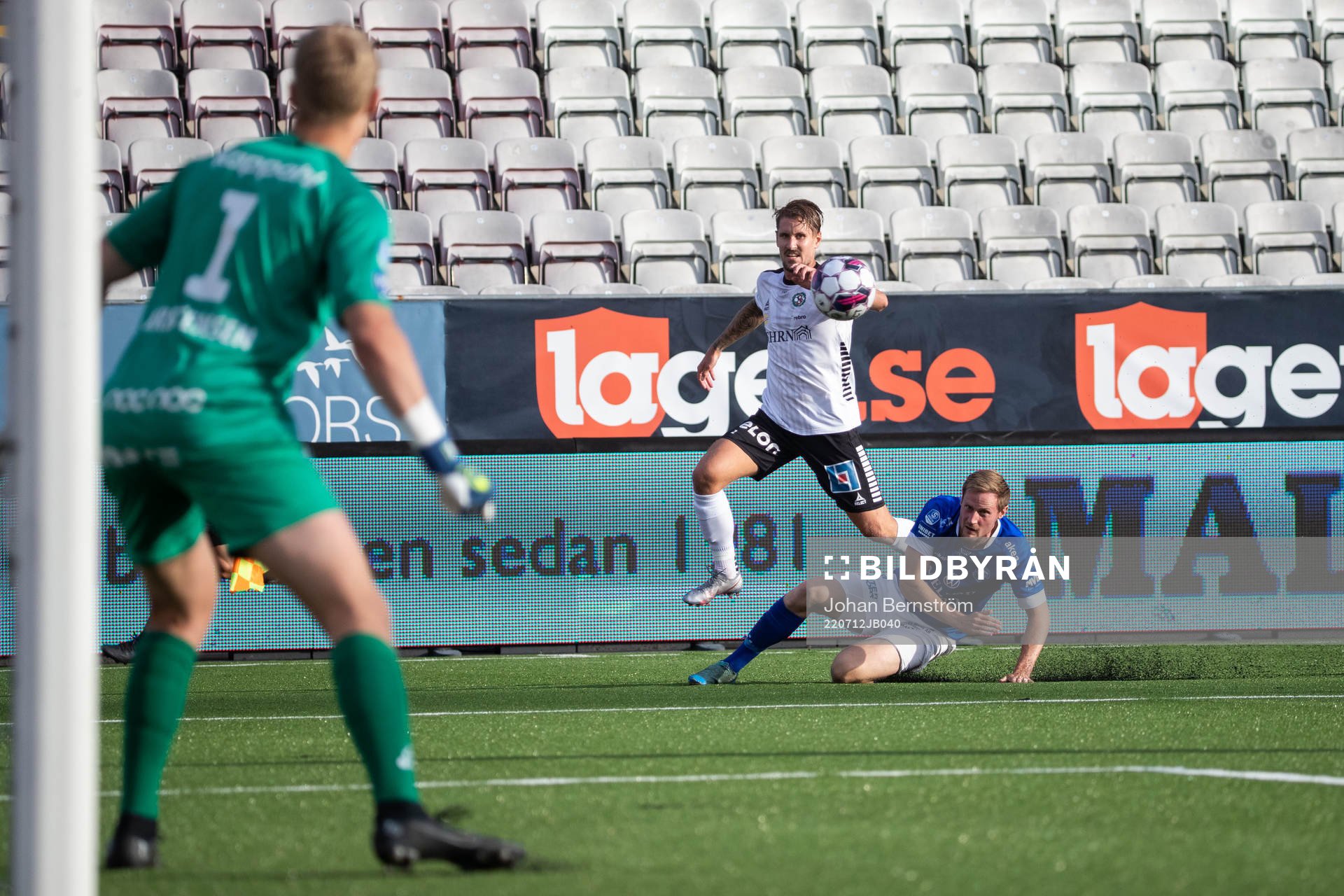 Örebros Daniel Björnkvist och Trelleborgs Anton Tideman