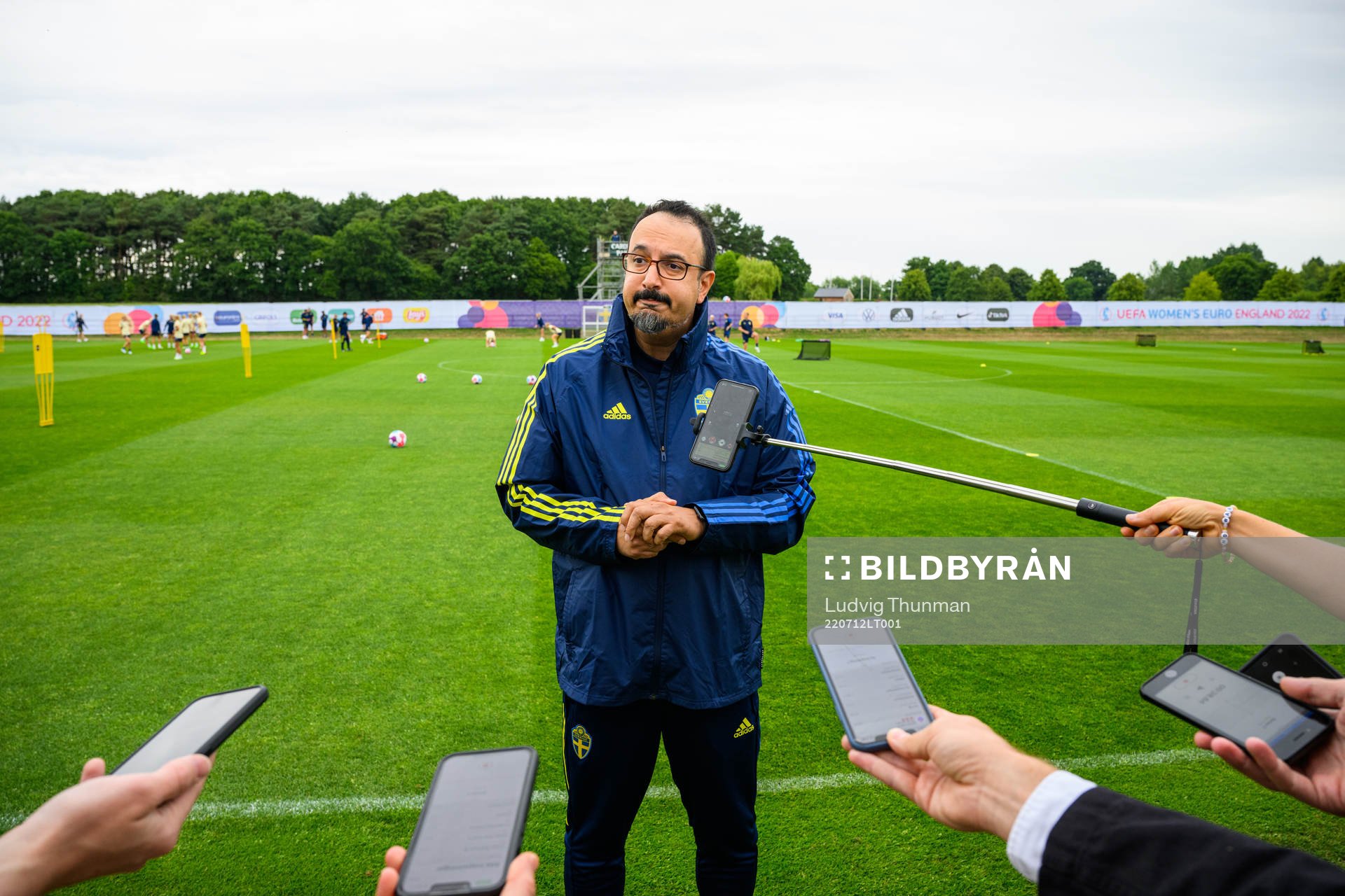 Houman Ebrahimi, doctor of the Swedish women's national
