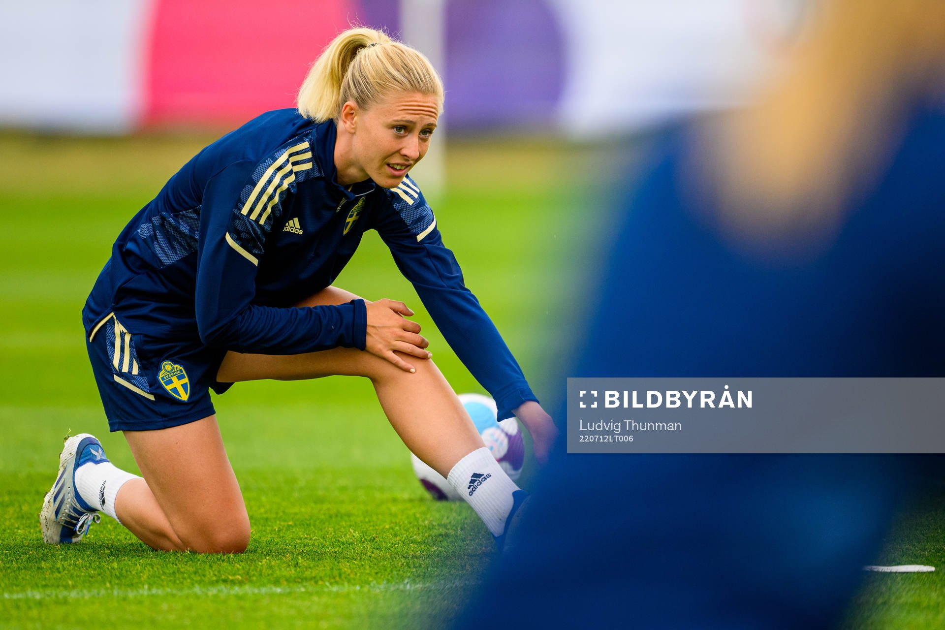 Rebecka Blomqvist of the Swedish women's national football