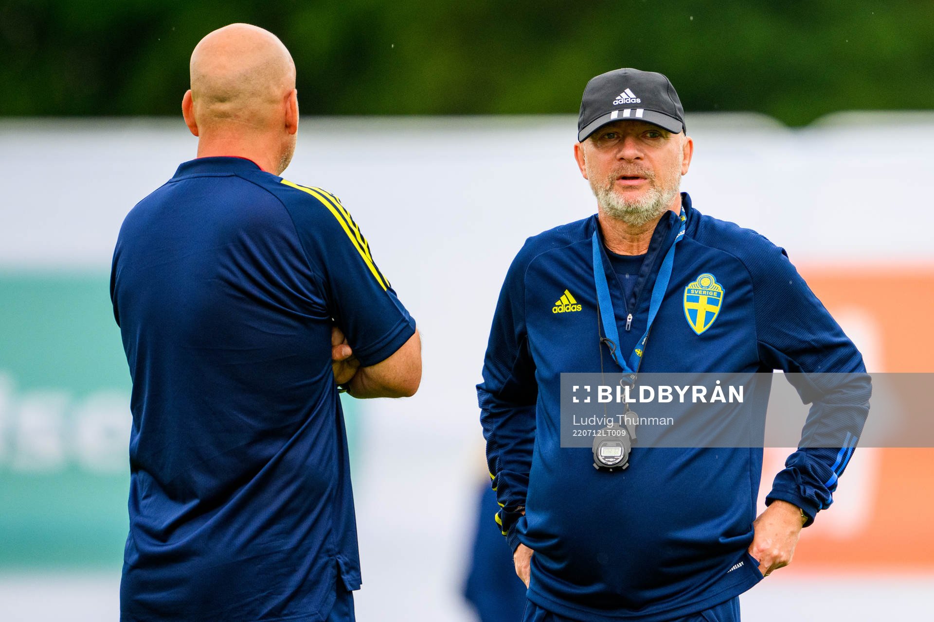 Magnus Wikman, assistant coach and Peter Gerhardsson, head