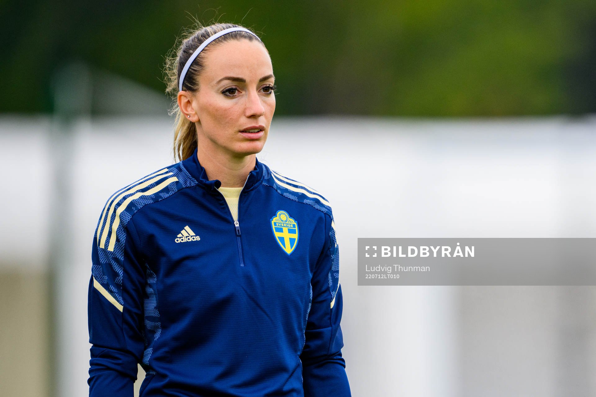 Kosovare Asllani of the Swedish women's national football