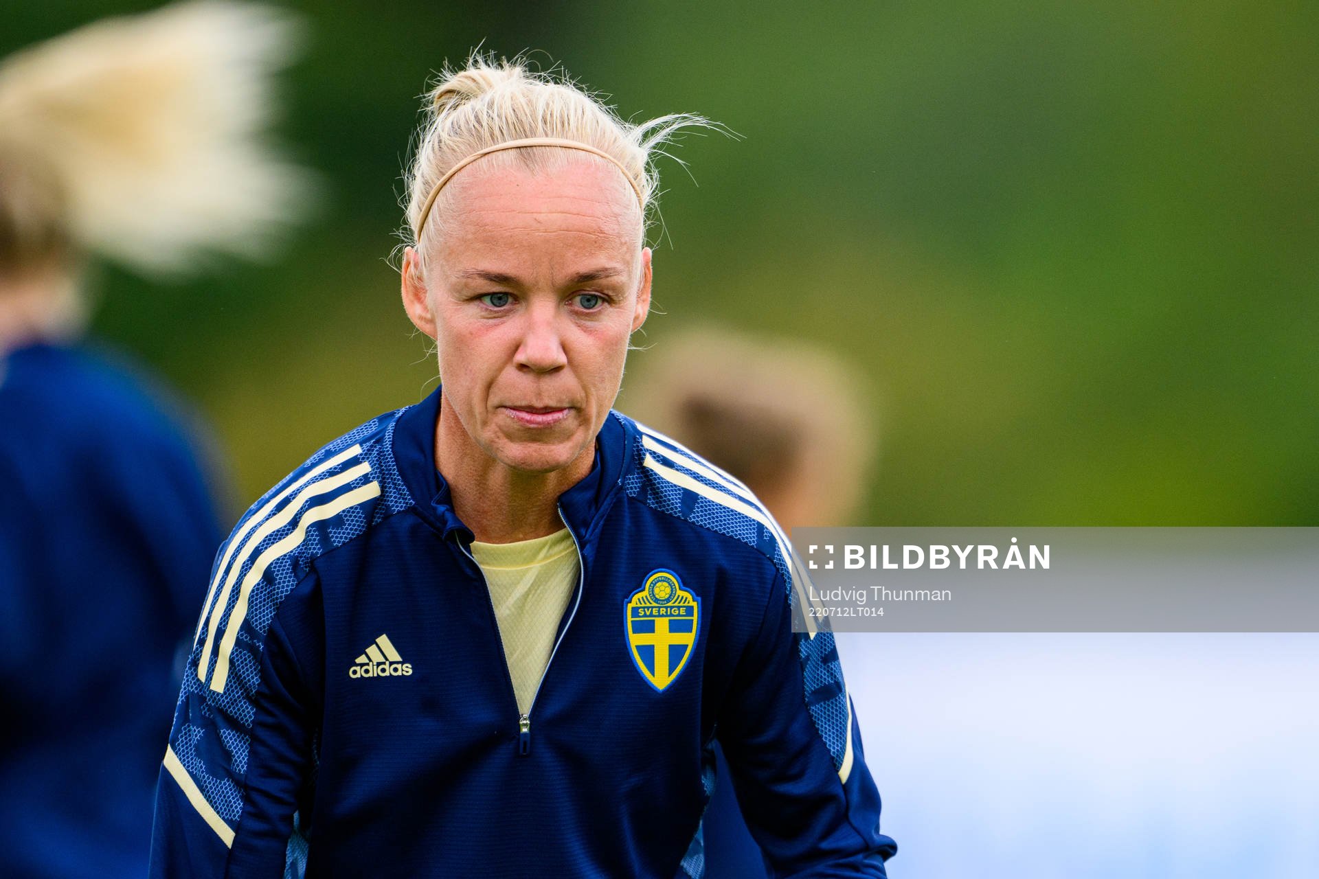 Caroline Seger of the Swedish women's national football