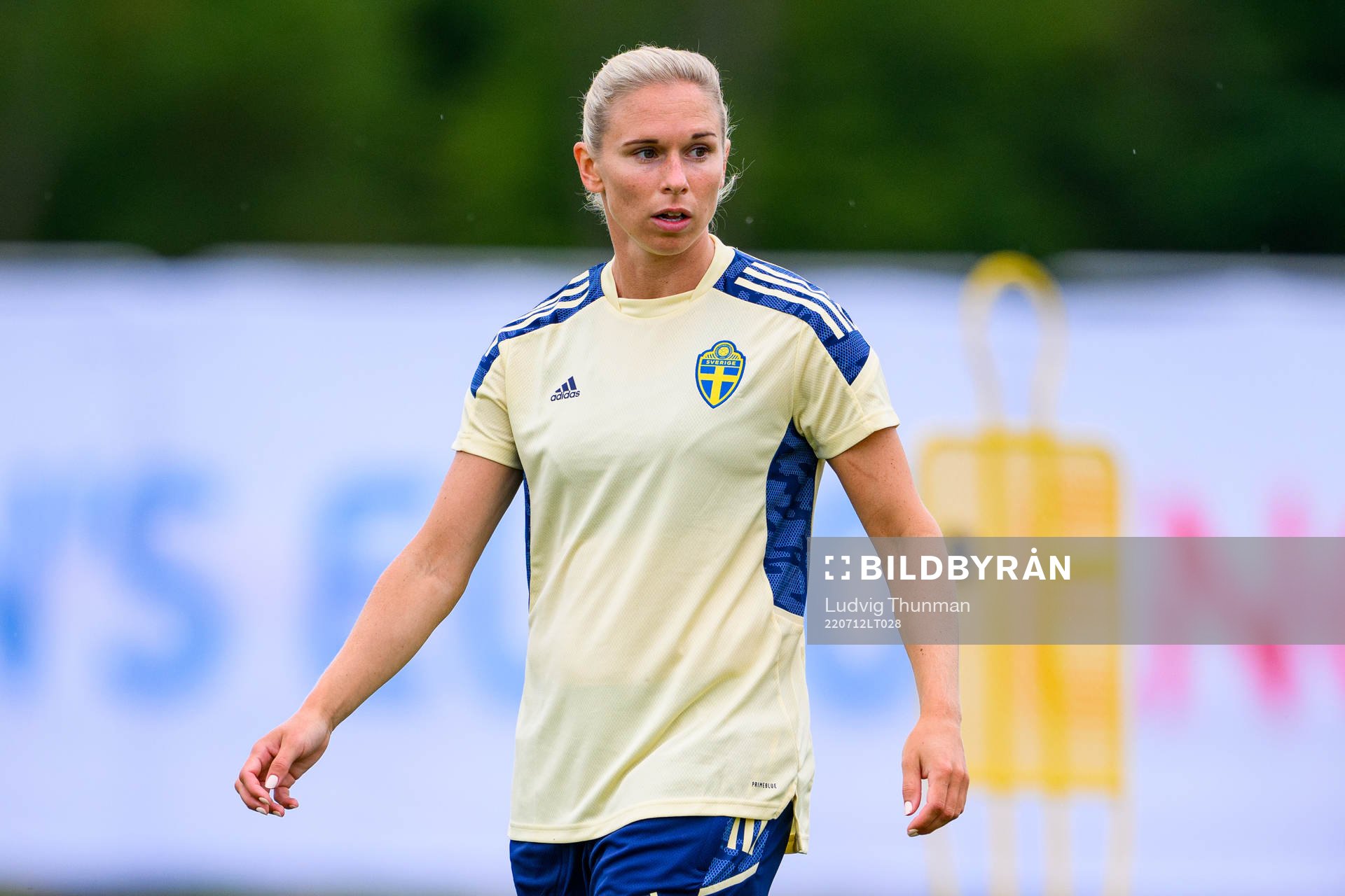Jonna Andersson of the Swedish women's national football