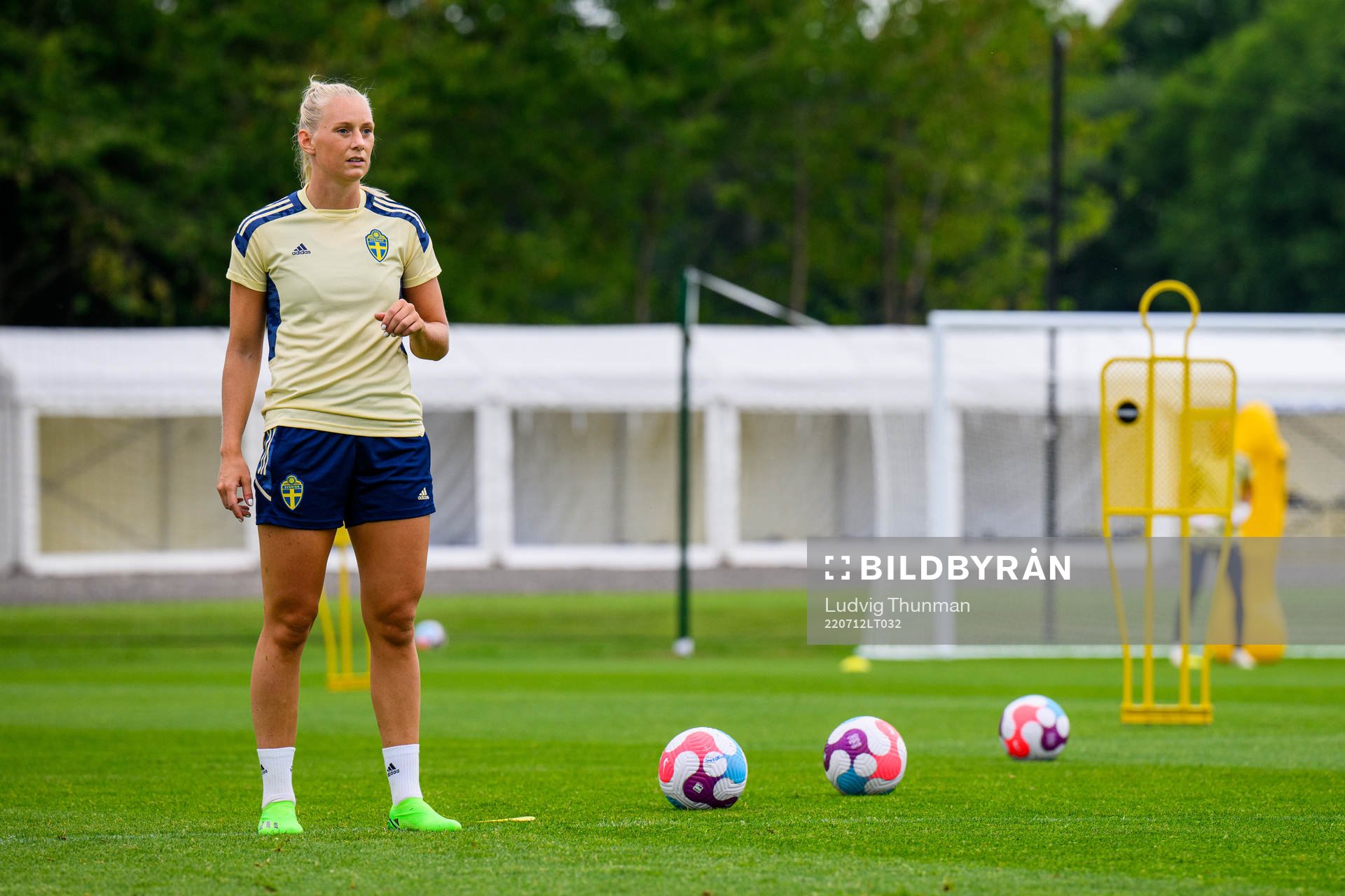 Stina Blackstenius of the Swedish women's national football