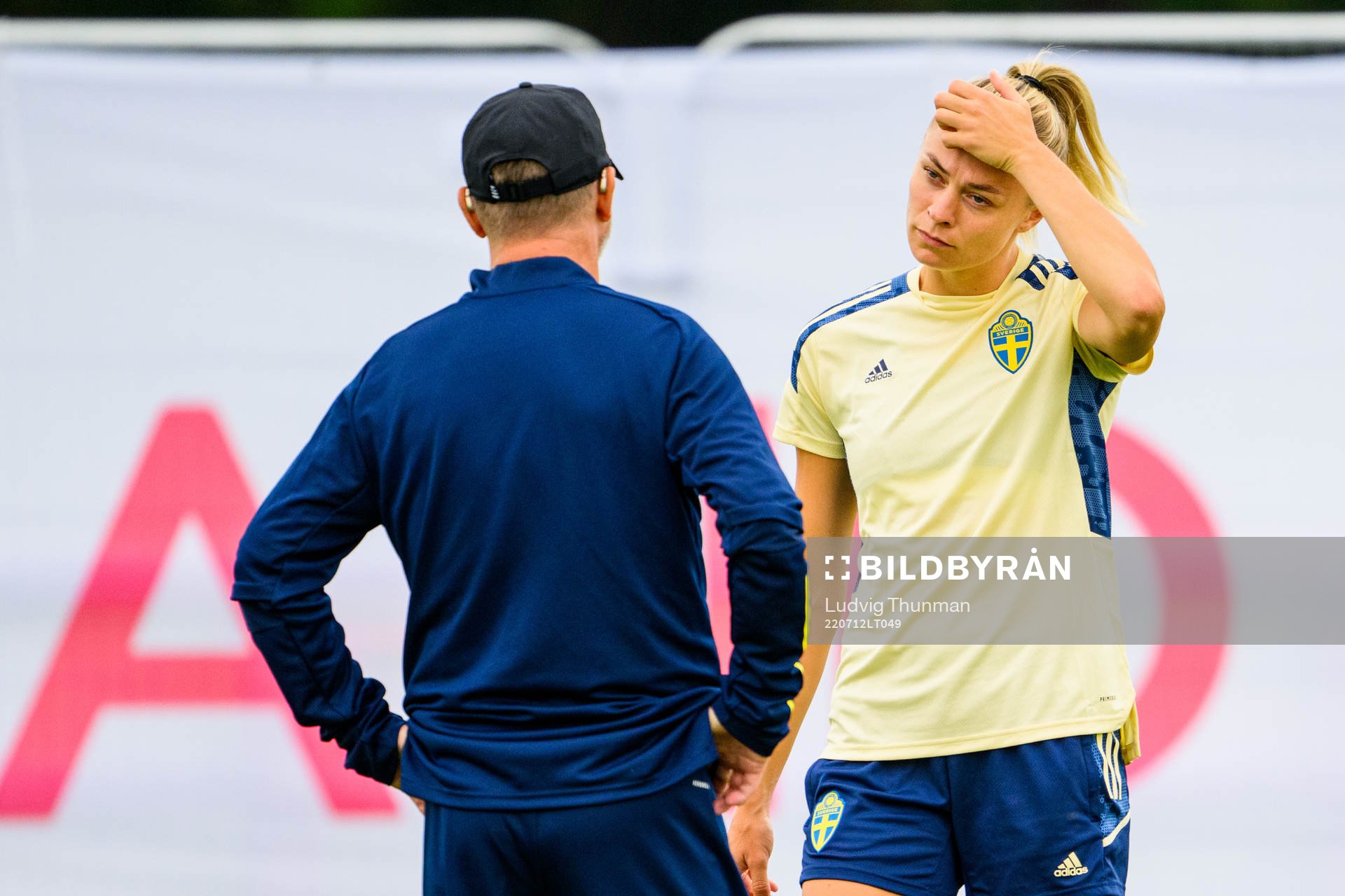 Fridolina Rolfö of the Swedish women's national football