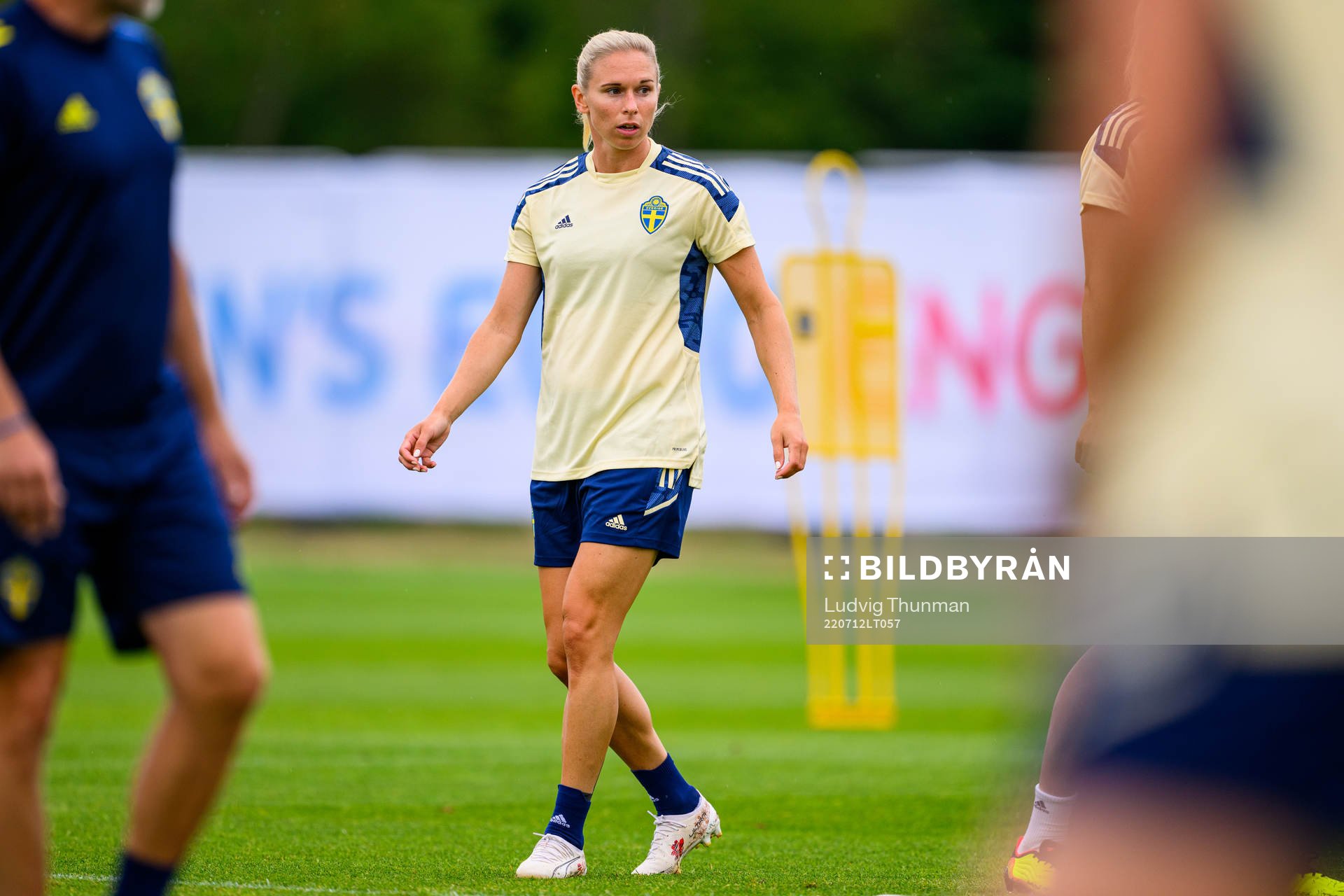 Jonna Andersson of the Swedish women's national football