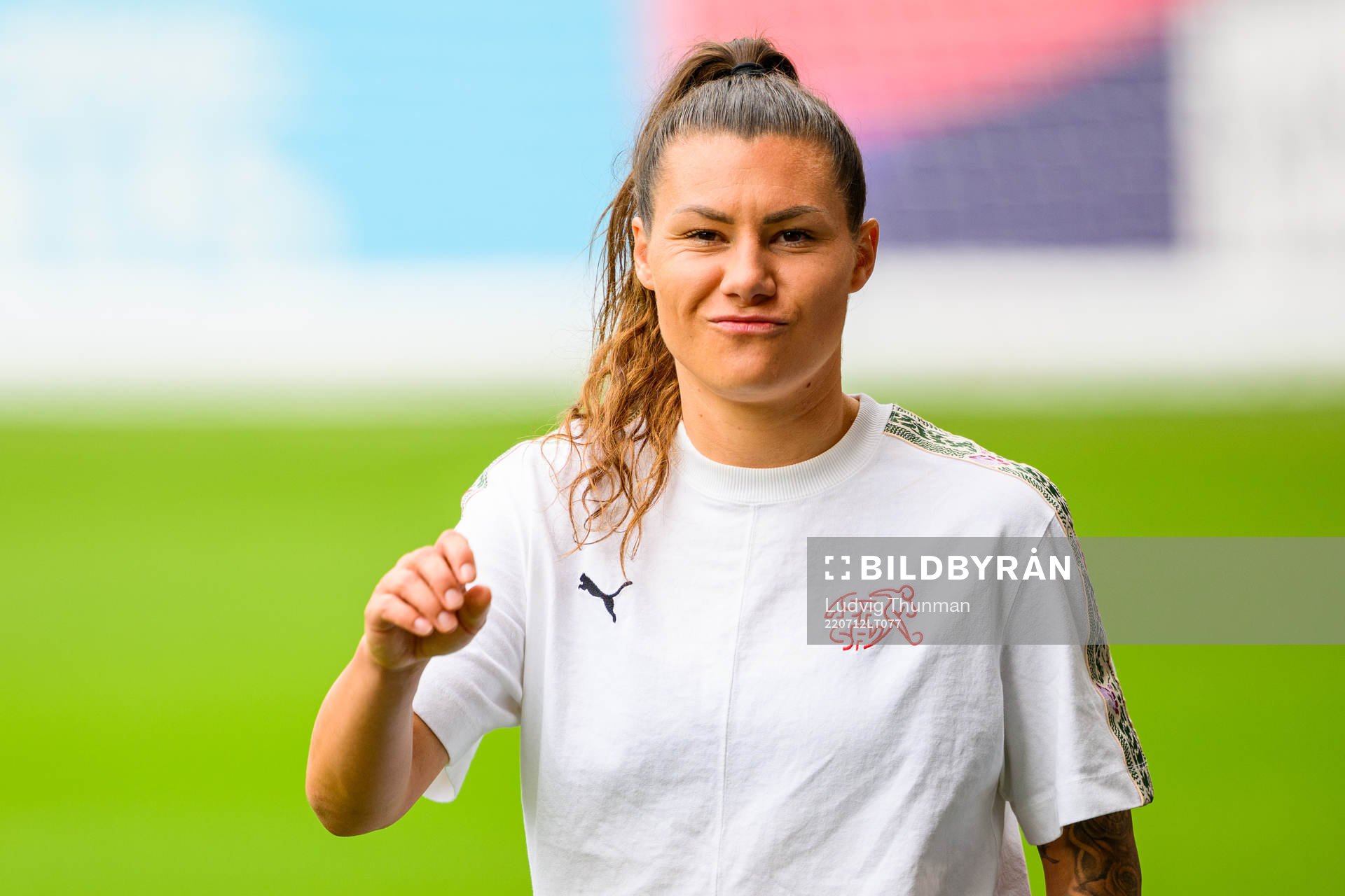 Ramona Bachmann of the Swiss women's national football team