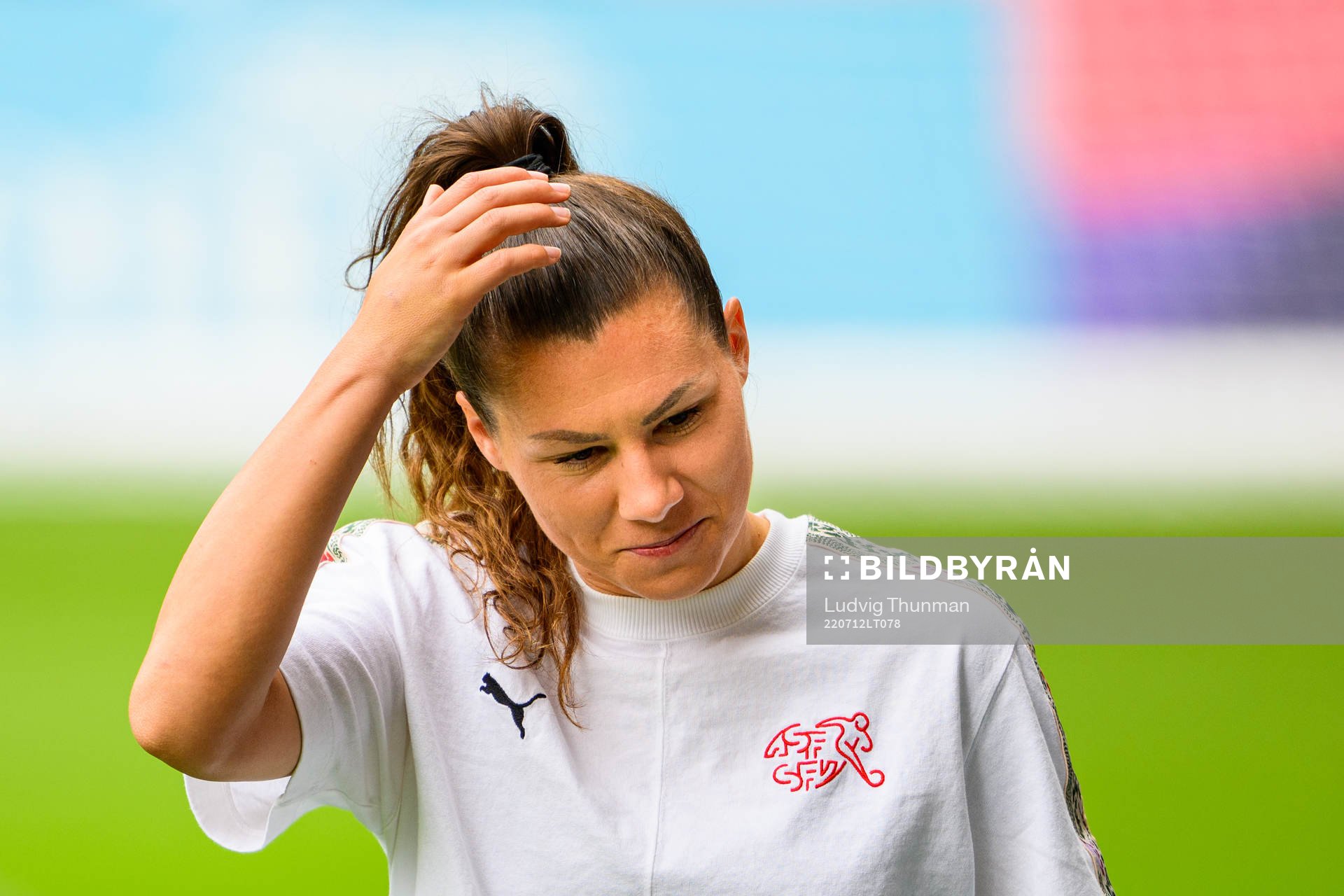 Ramona Bachmann of the Swiss women's national football team
