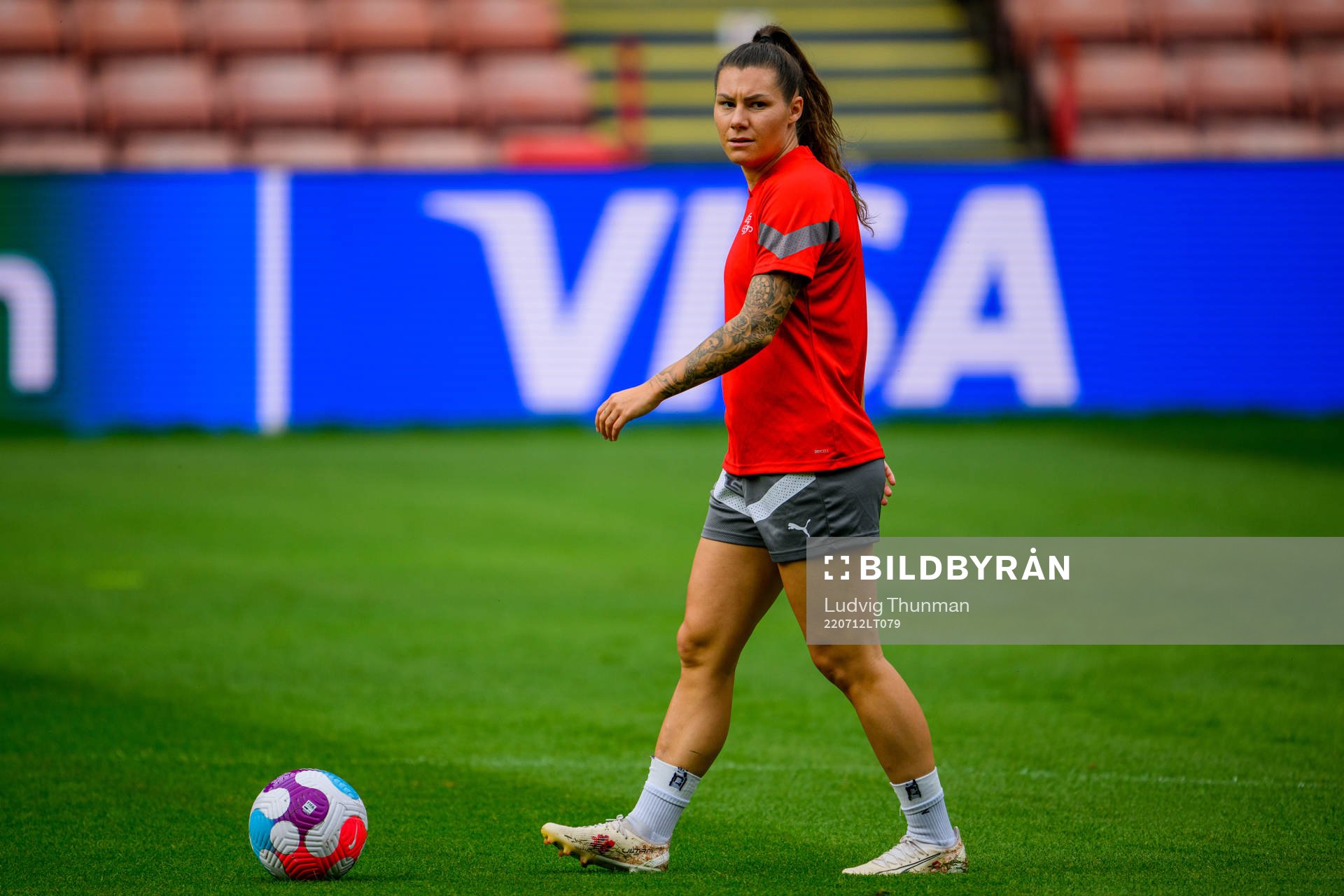 Ramona Bachmann of the Swiss women's national football team