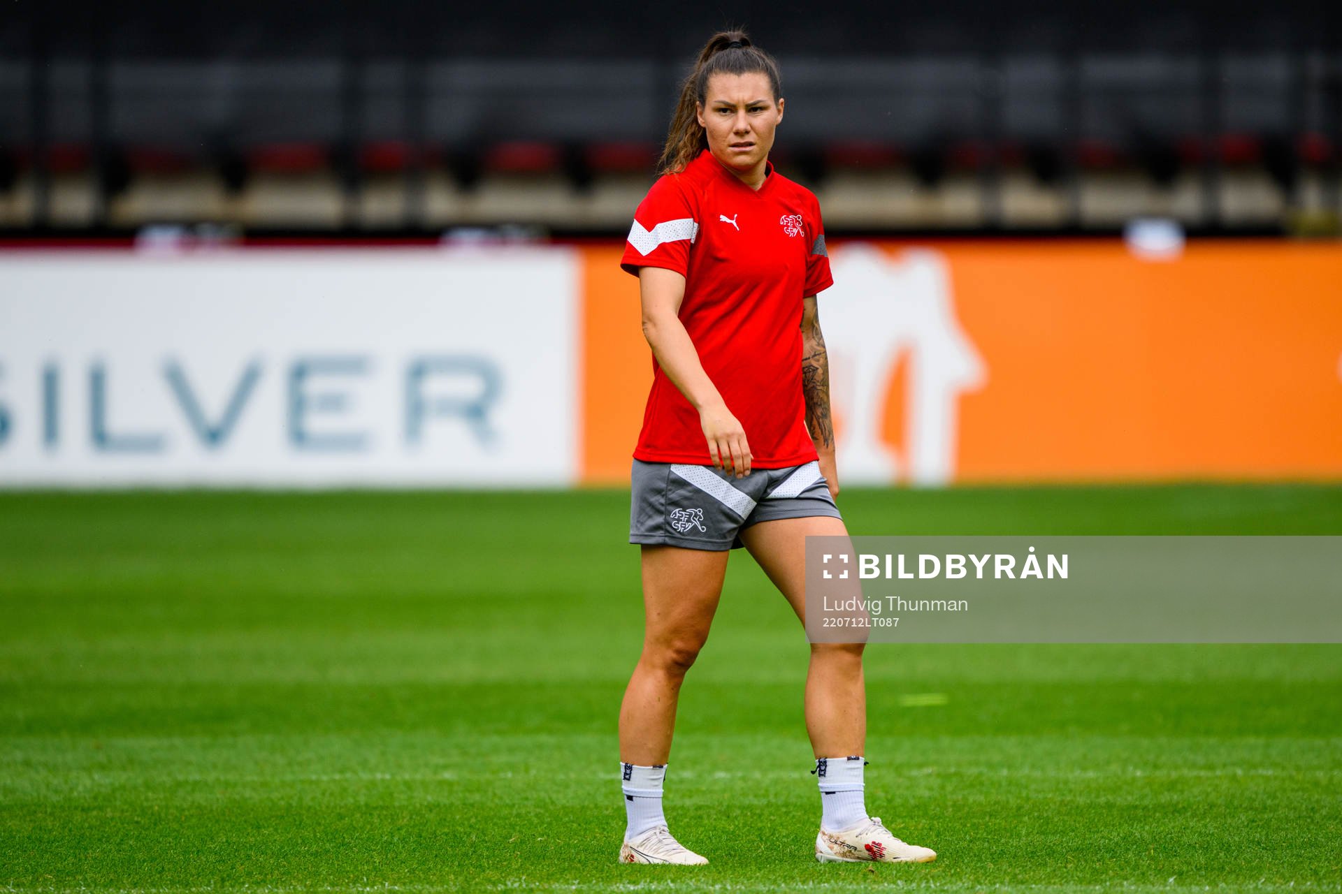 Ramona Bachmann of the Swiss women's national football team