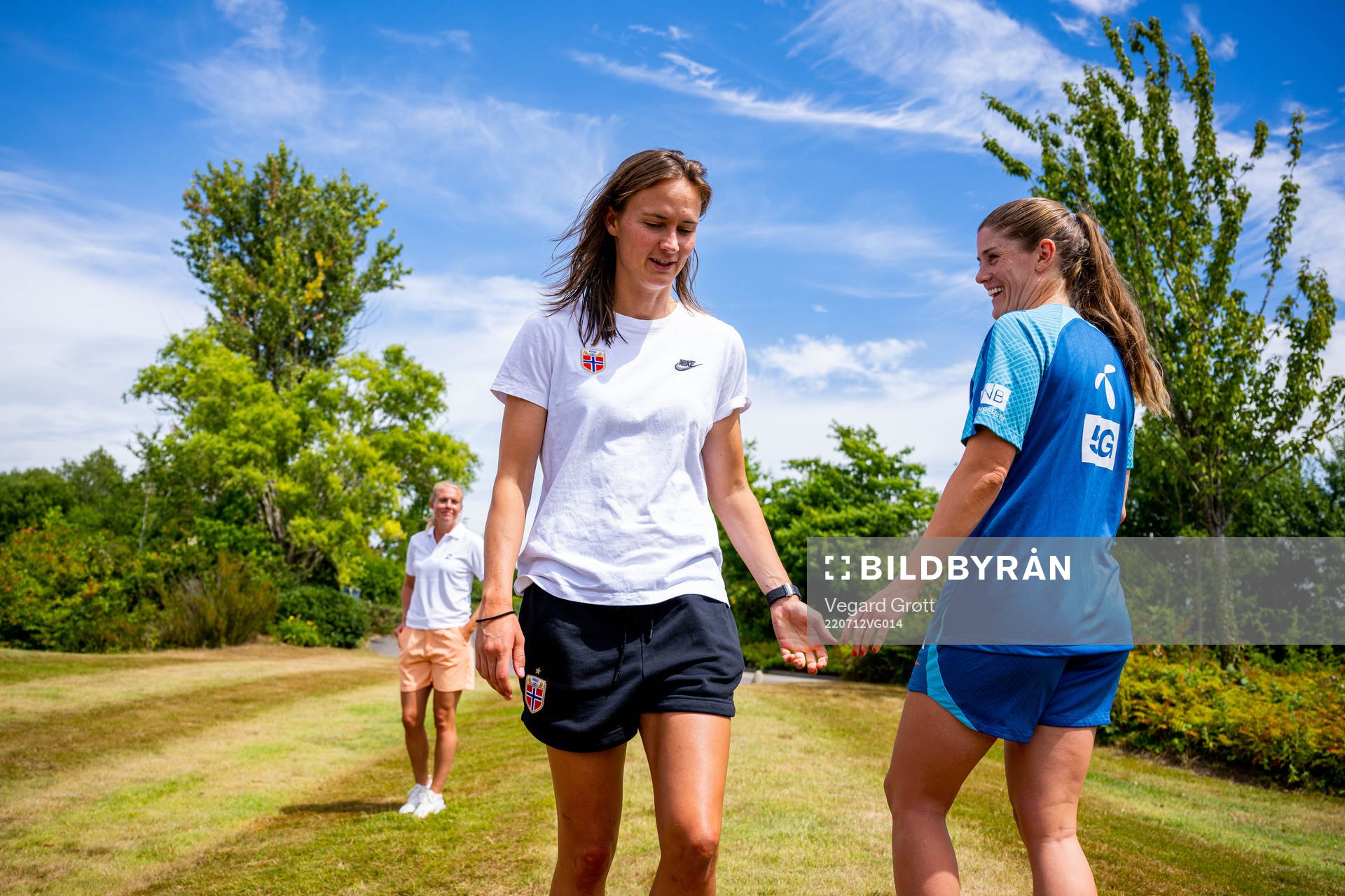 Solveig Gulbrandsen, Caroline Graham Hansen and Maren