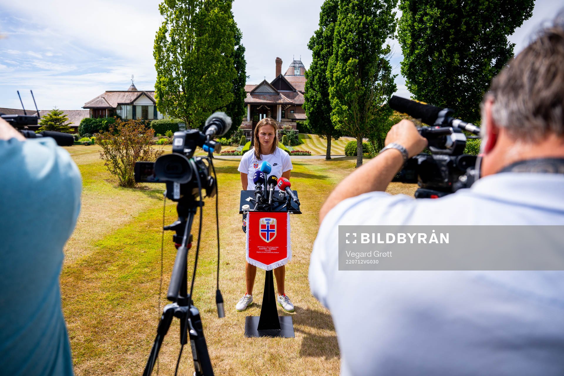 Caroline Graham Hansen of the Norwegian national football