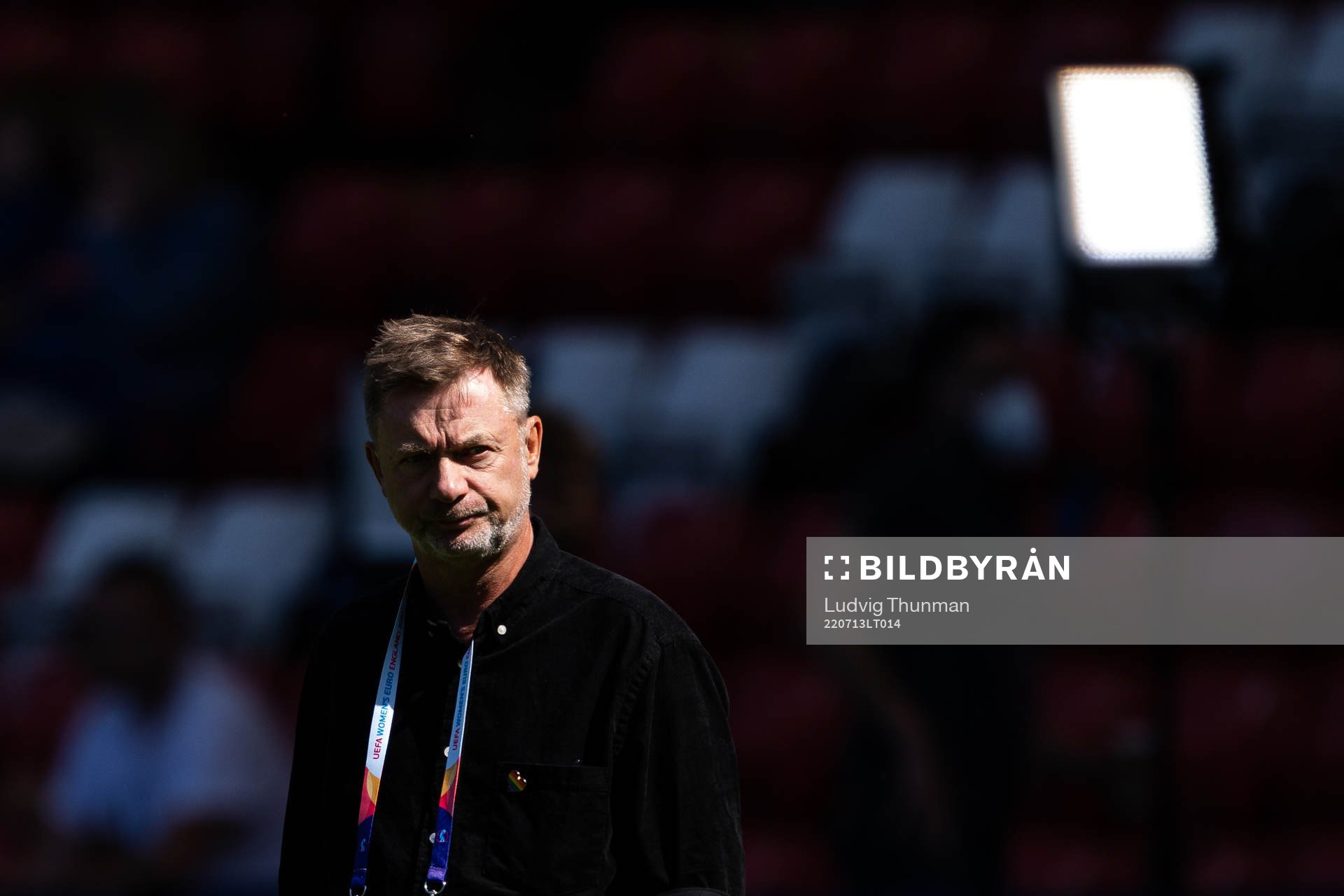Peter Gerhardsson, head coach of Sweden