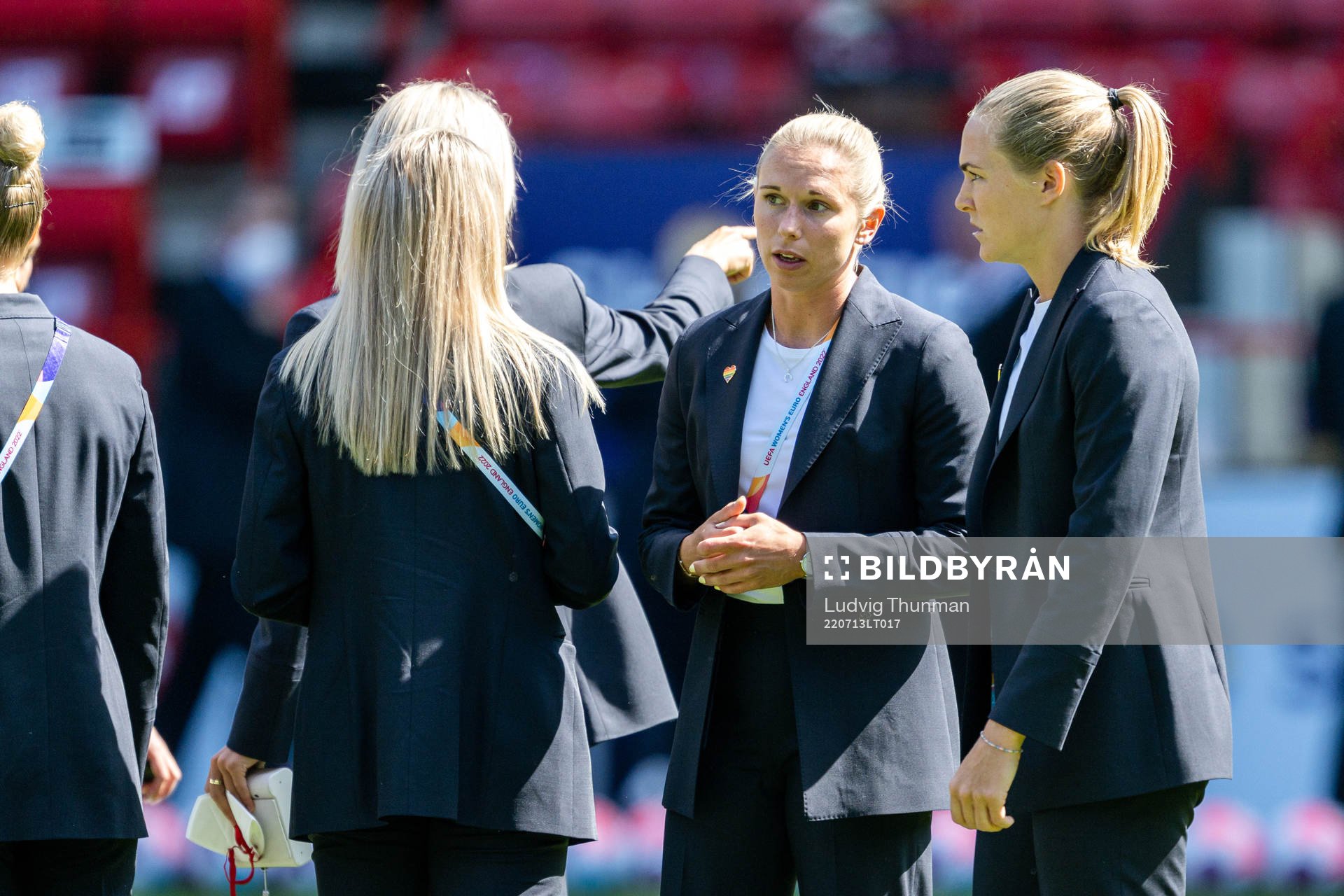 Jonna Andersson and Magdalena Eriksson of Sweden
