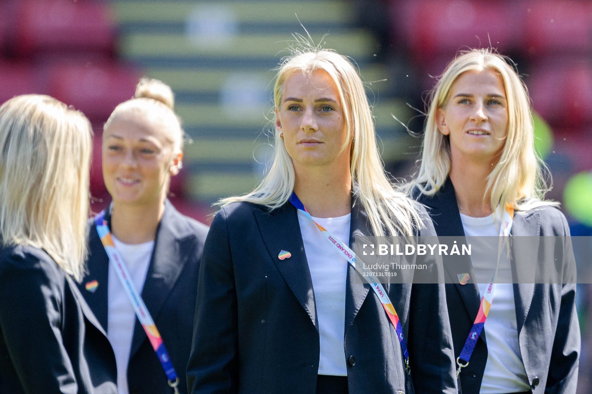 Stina Blackstenius of Sweden
