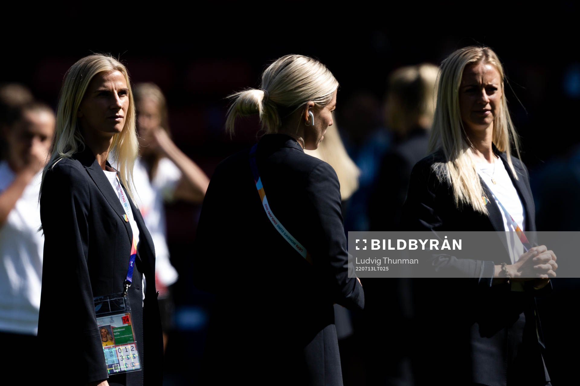 Sofia Jakobsson and Amanda Ilestedt of Sweden