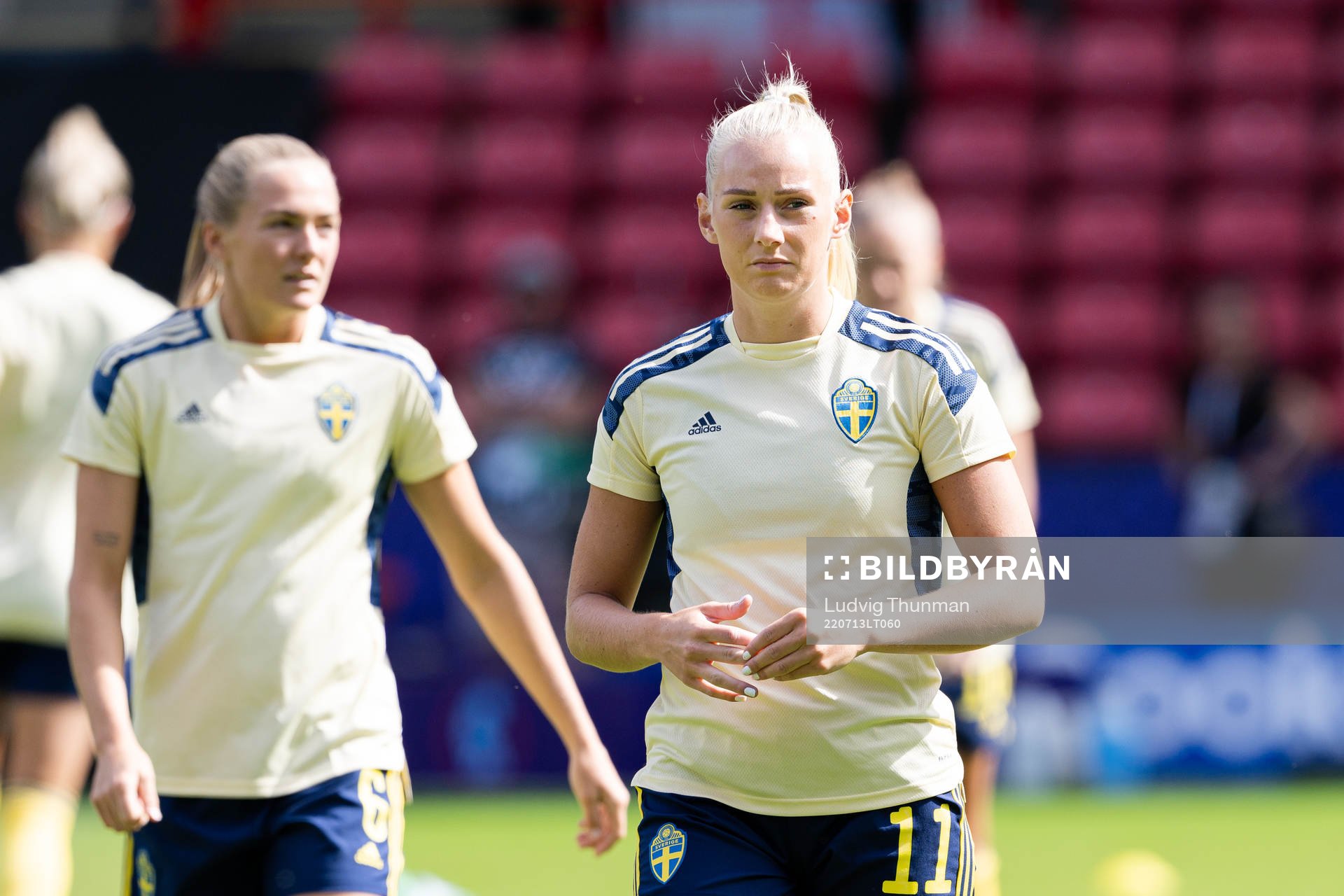Stina Blackstenius of Sweden